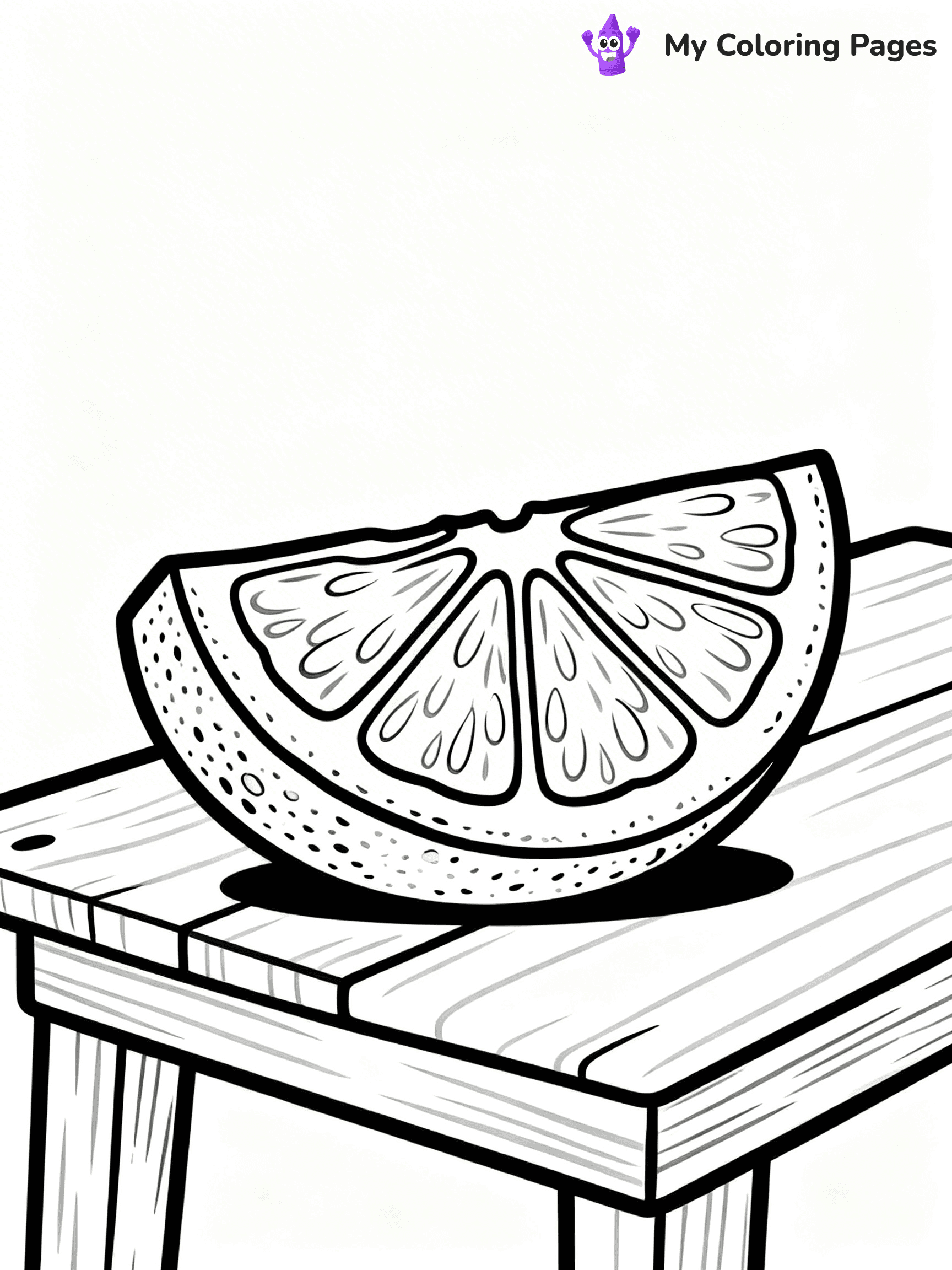 Orange Coloring Pages - 307