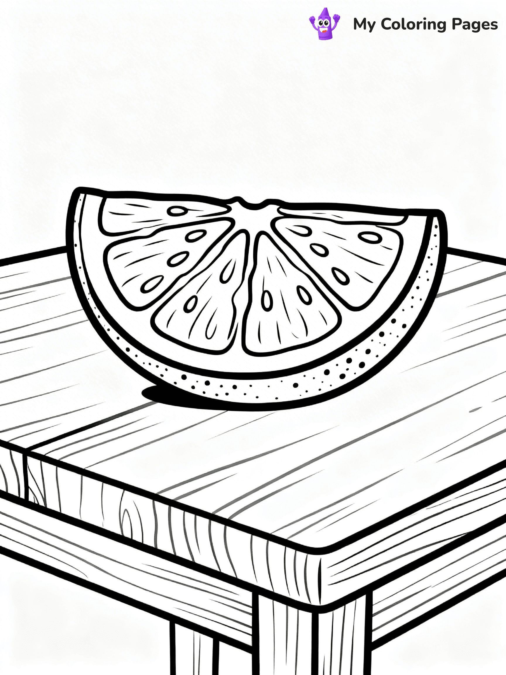 Orange Coloring Pages - 304