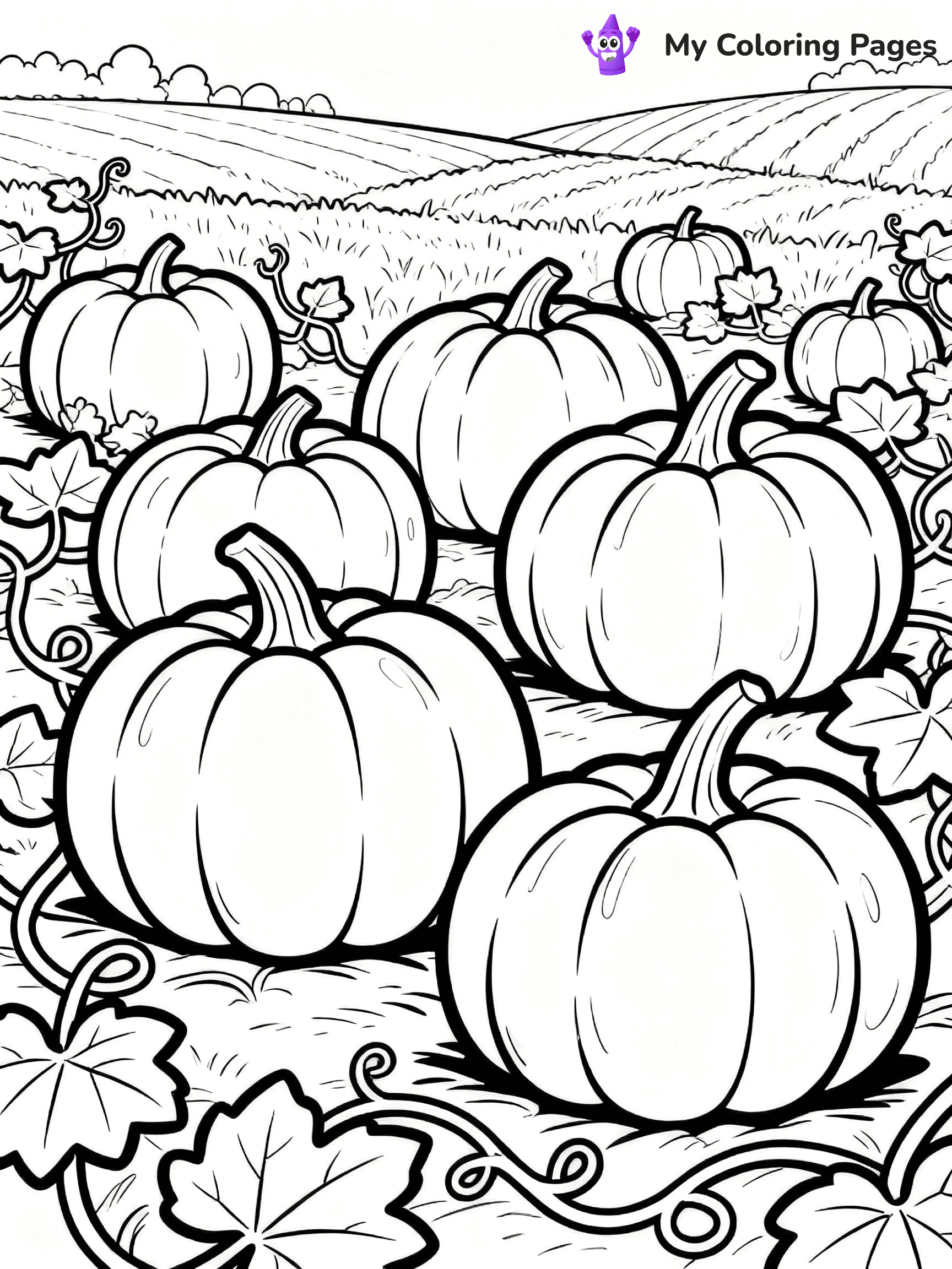 Orange Coloring Pages - 262