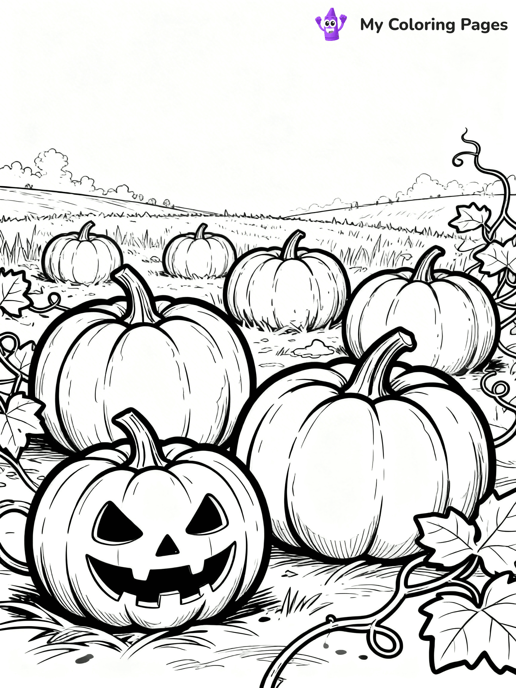 Orange Coloring Pages - 260