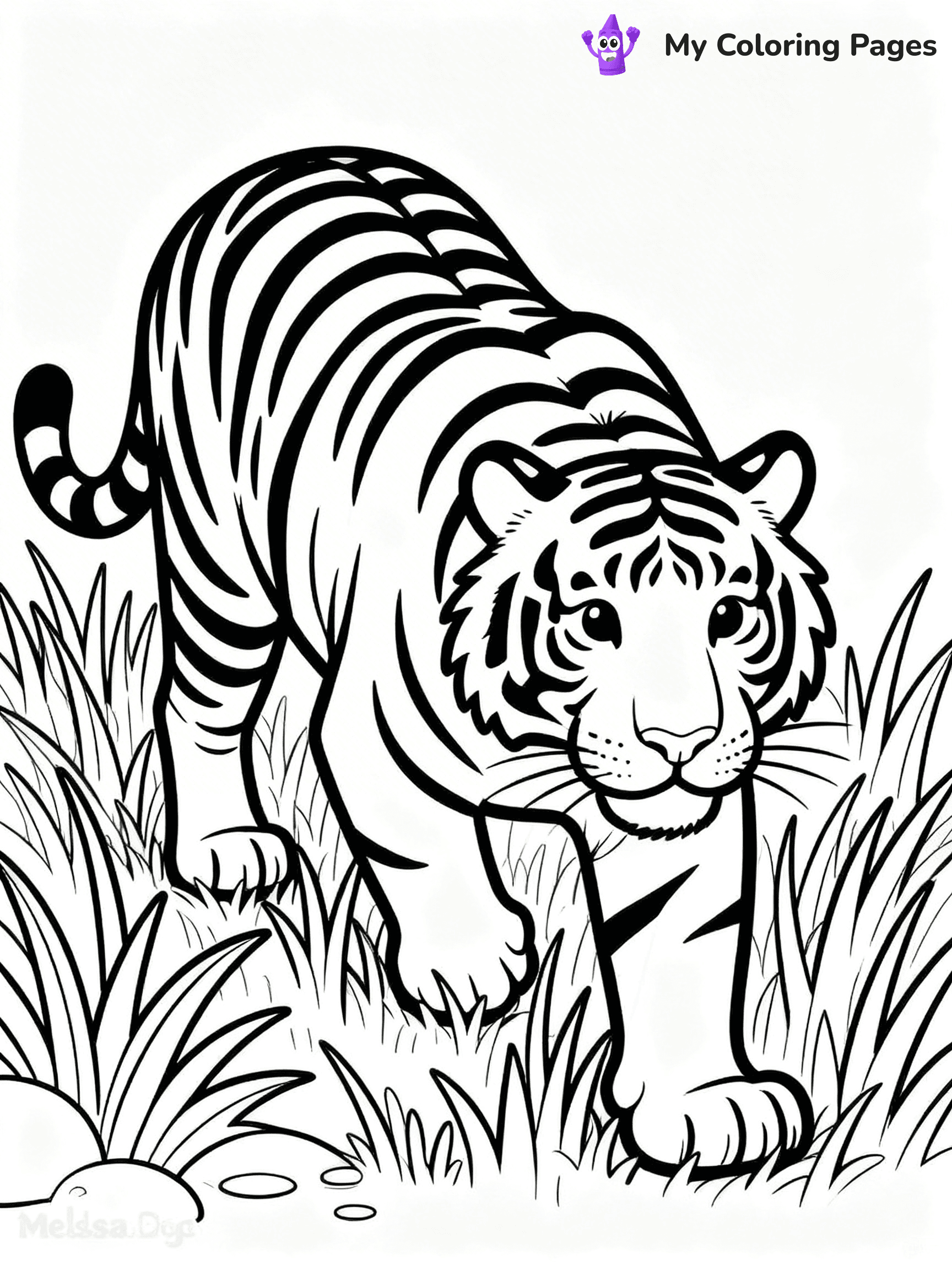 Orange Coloring Pages - 258