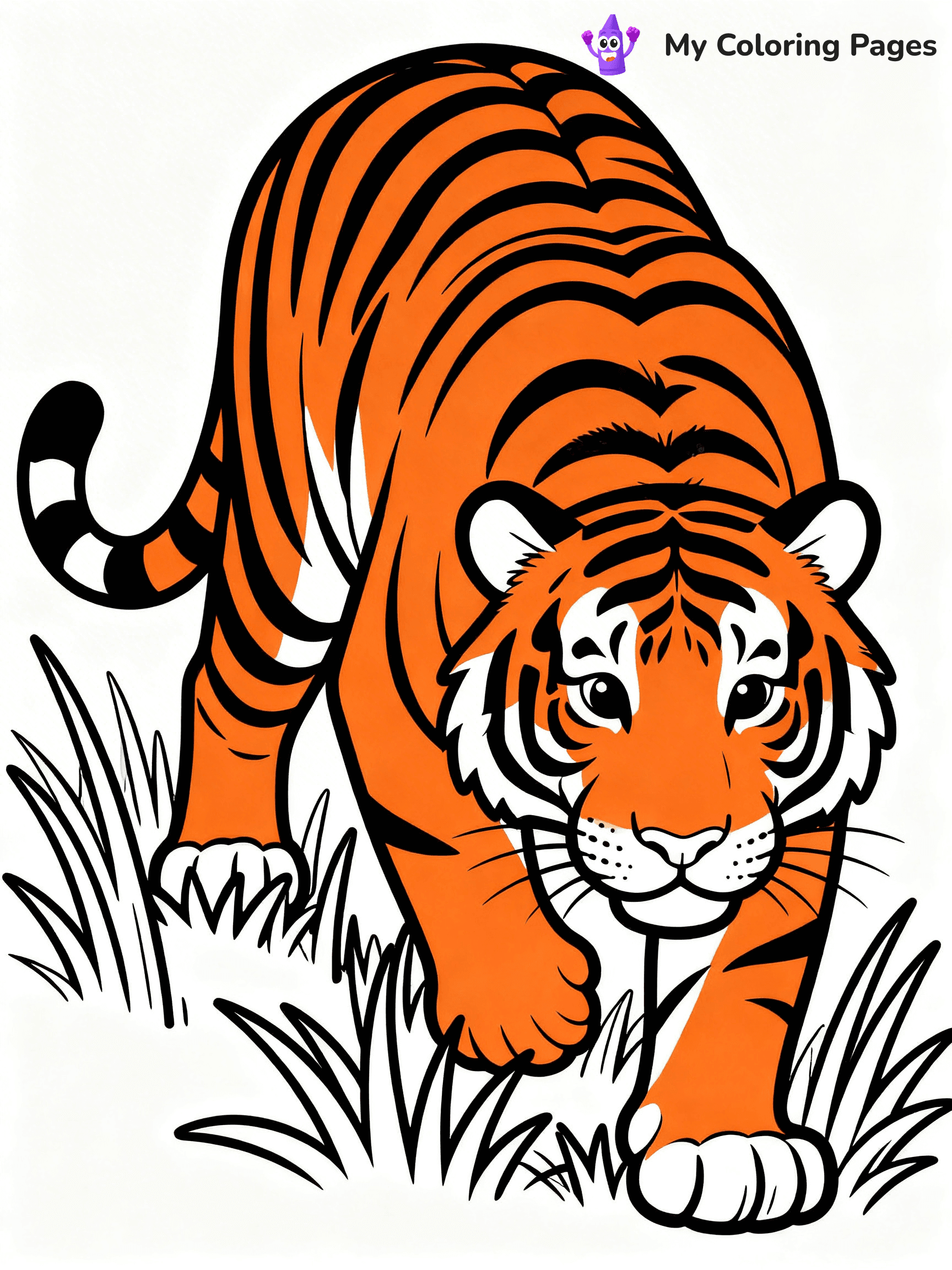 Orange Coloring Pages - 255