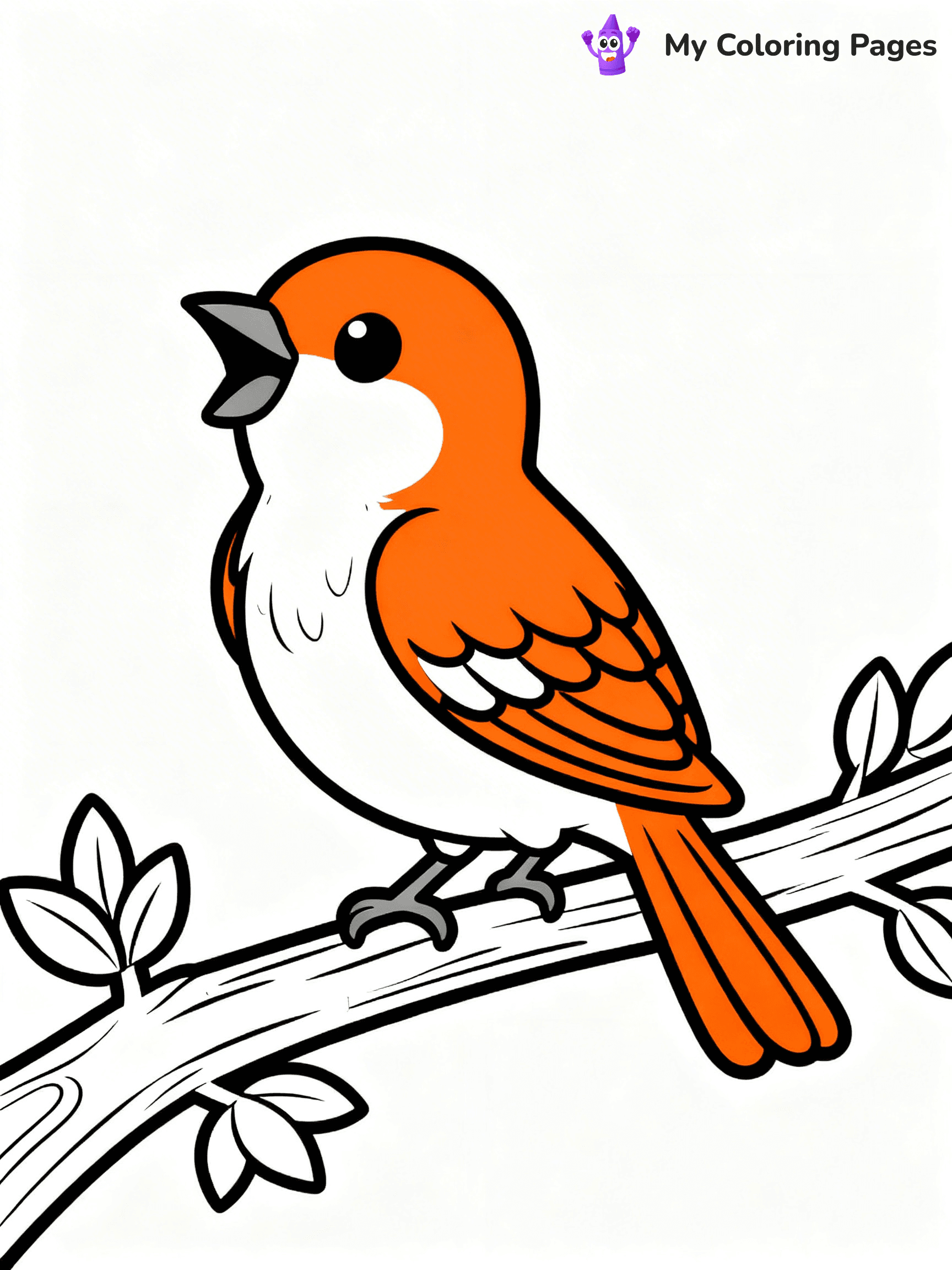 Orange Coloring Pages - 250