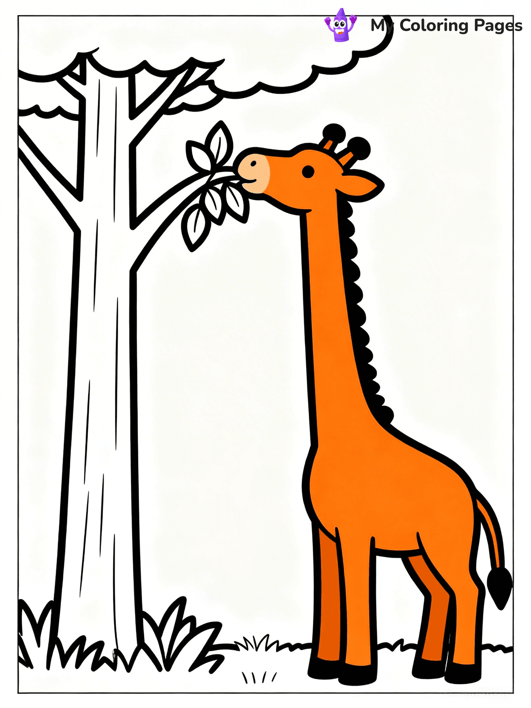 Orange Coloring Pages - 192
