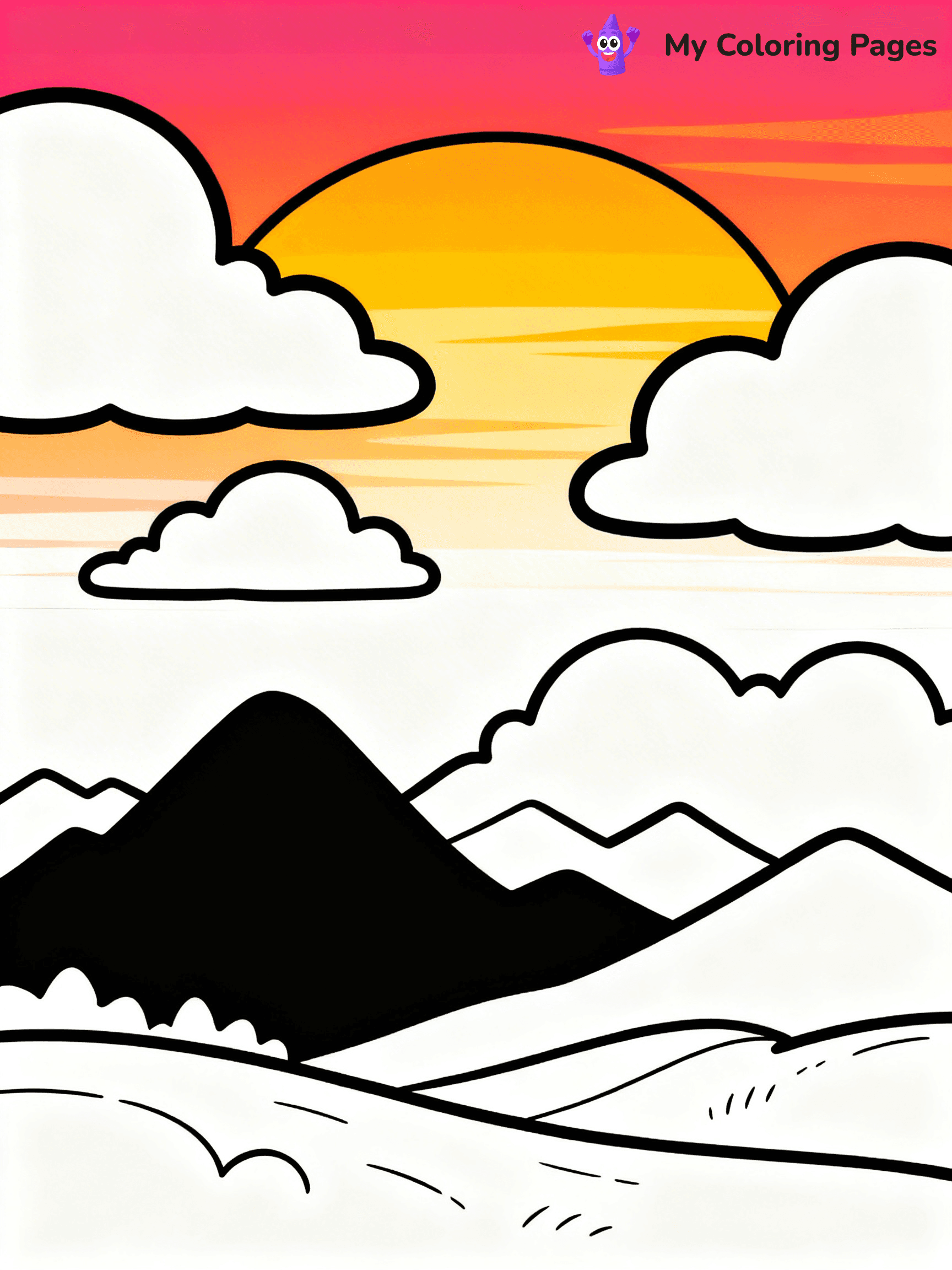 Orange Coloring Pages - 20