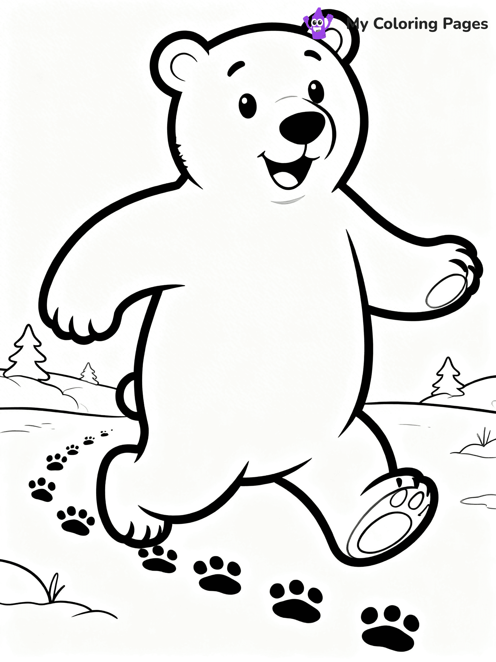 Orange Coloring Pages - 1