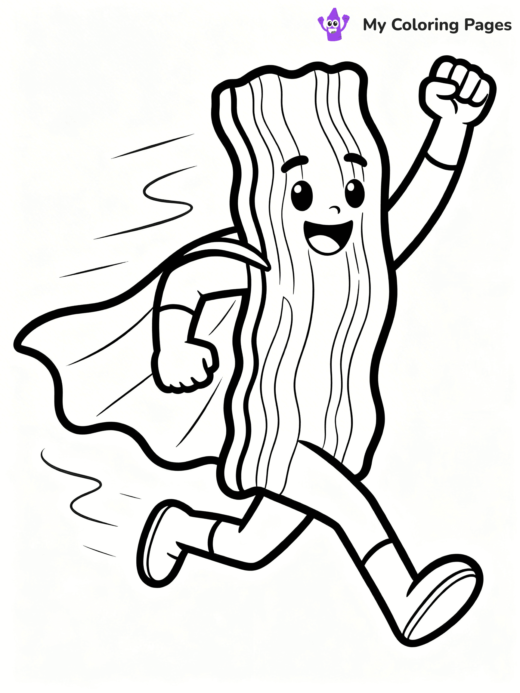 Bacon Coloring Pages - 16