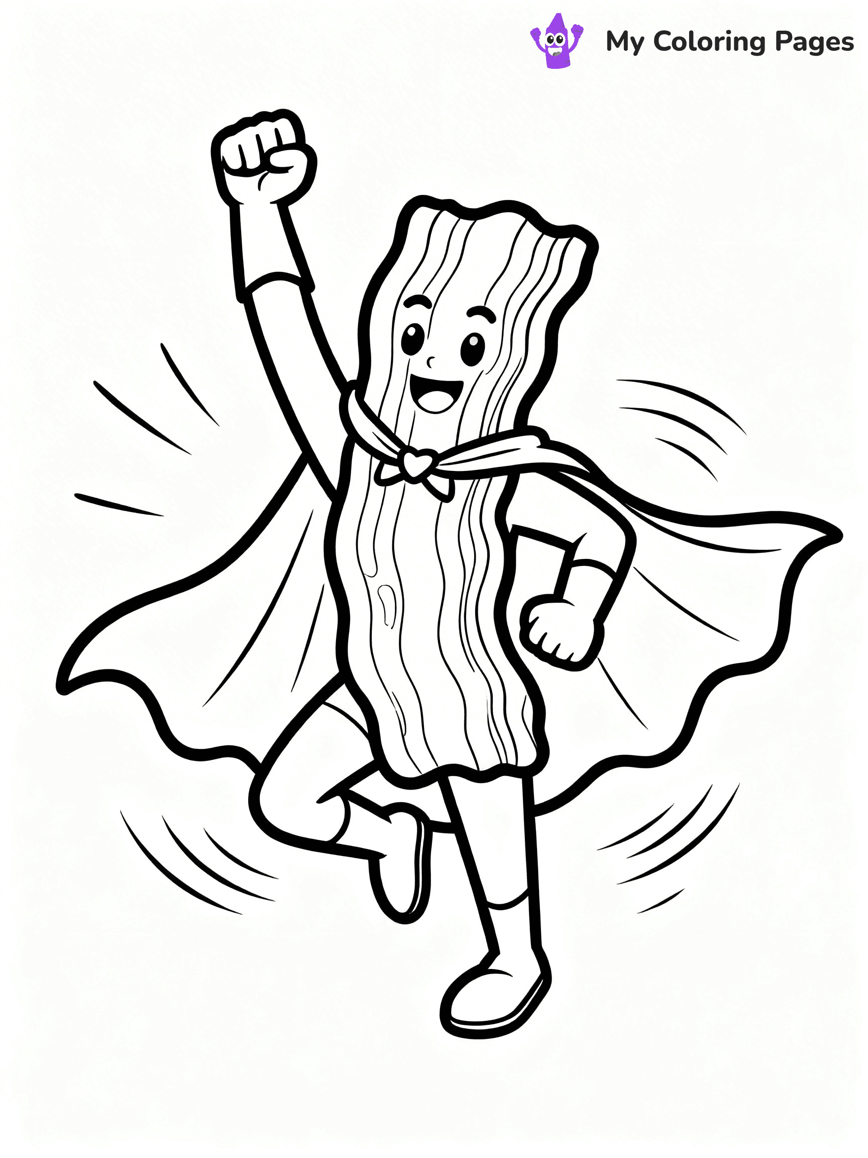 Bacon Coloring Pages - 15