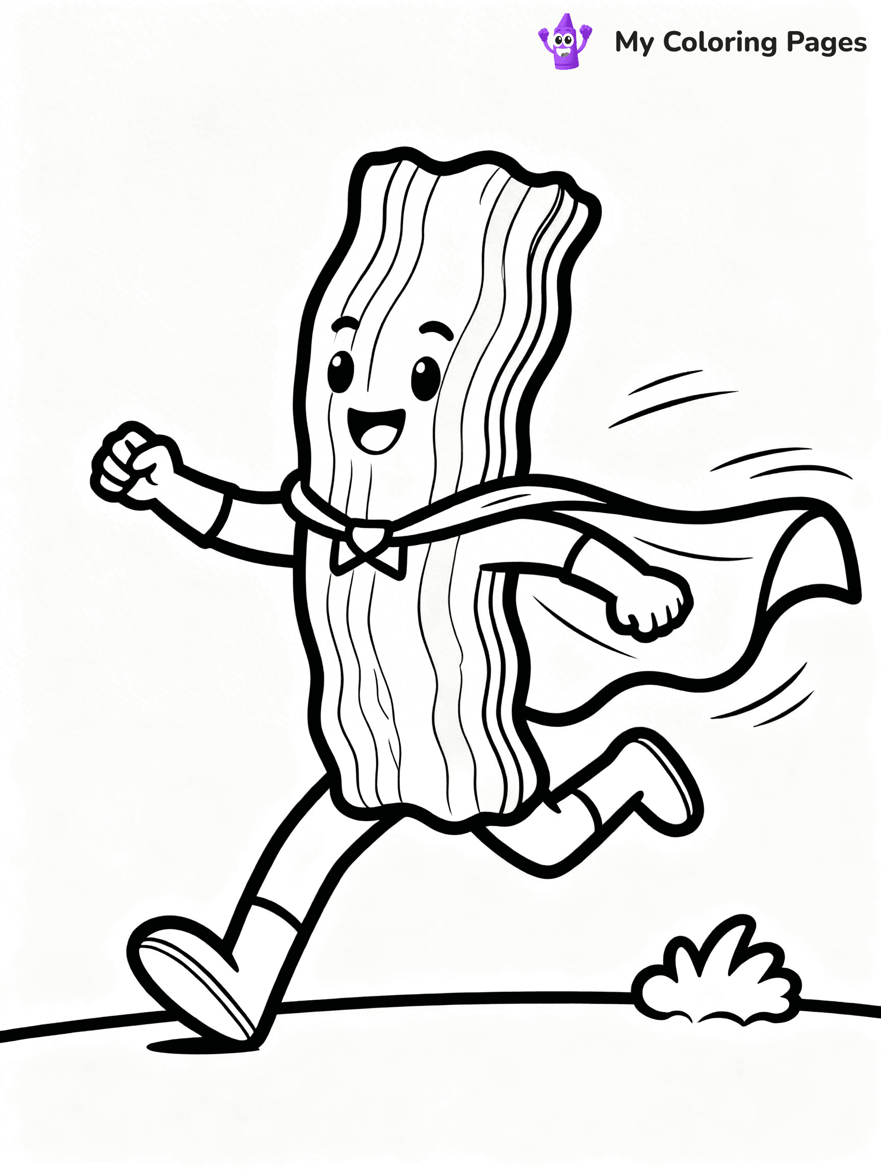 Bacon Coloring Pages - 13