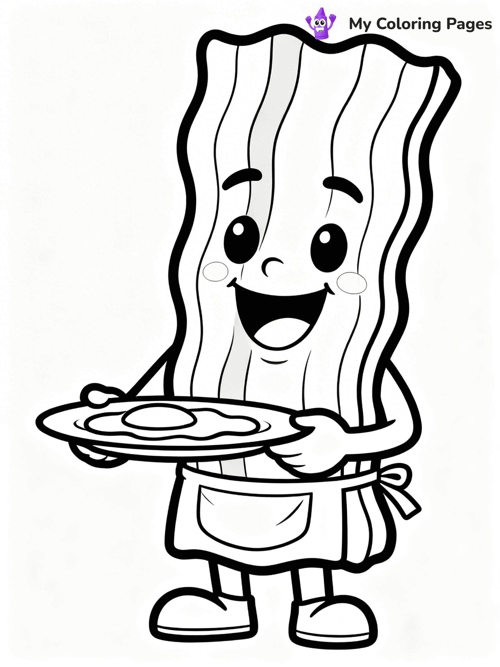 Bacon Coloring Pages - 10
