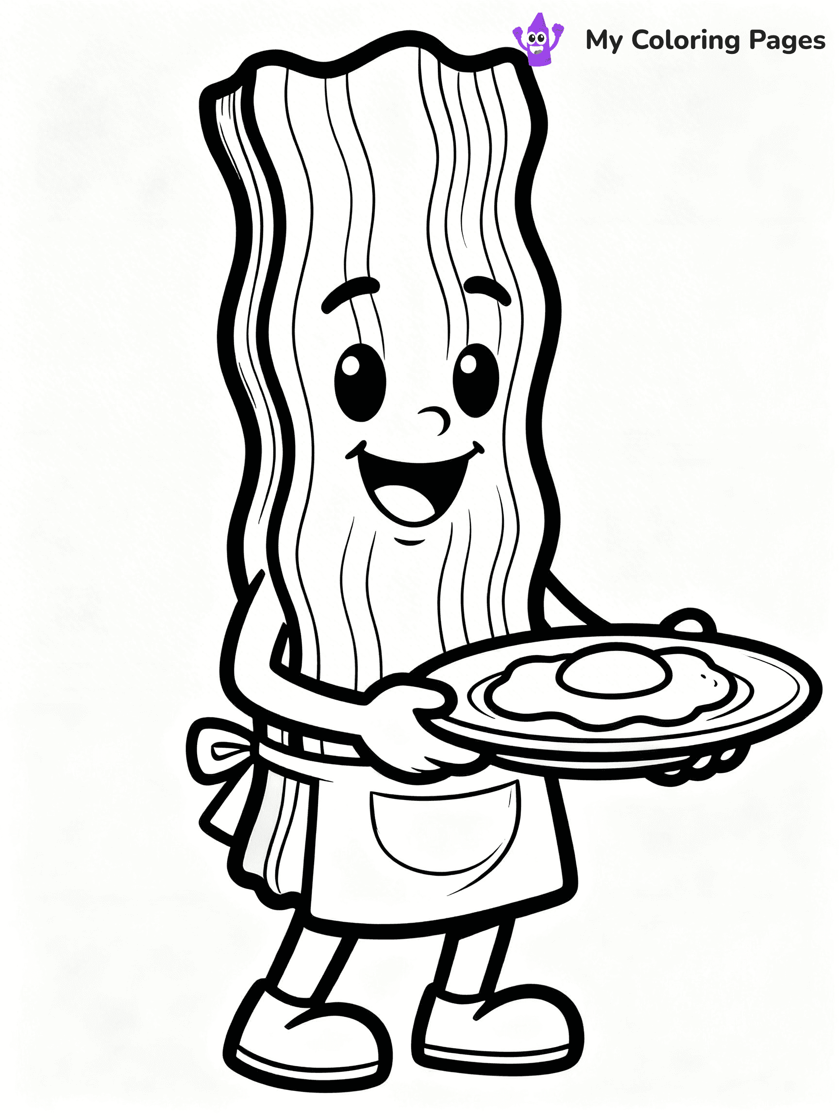 Bacon Coloring Pages - 9