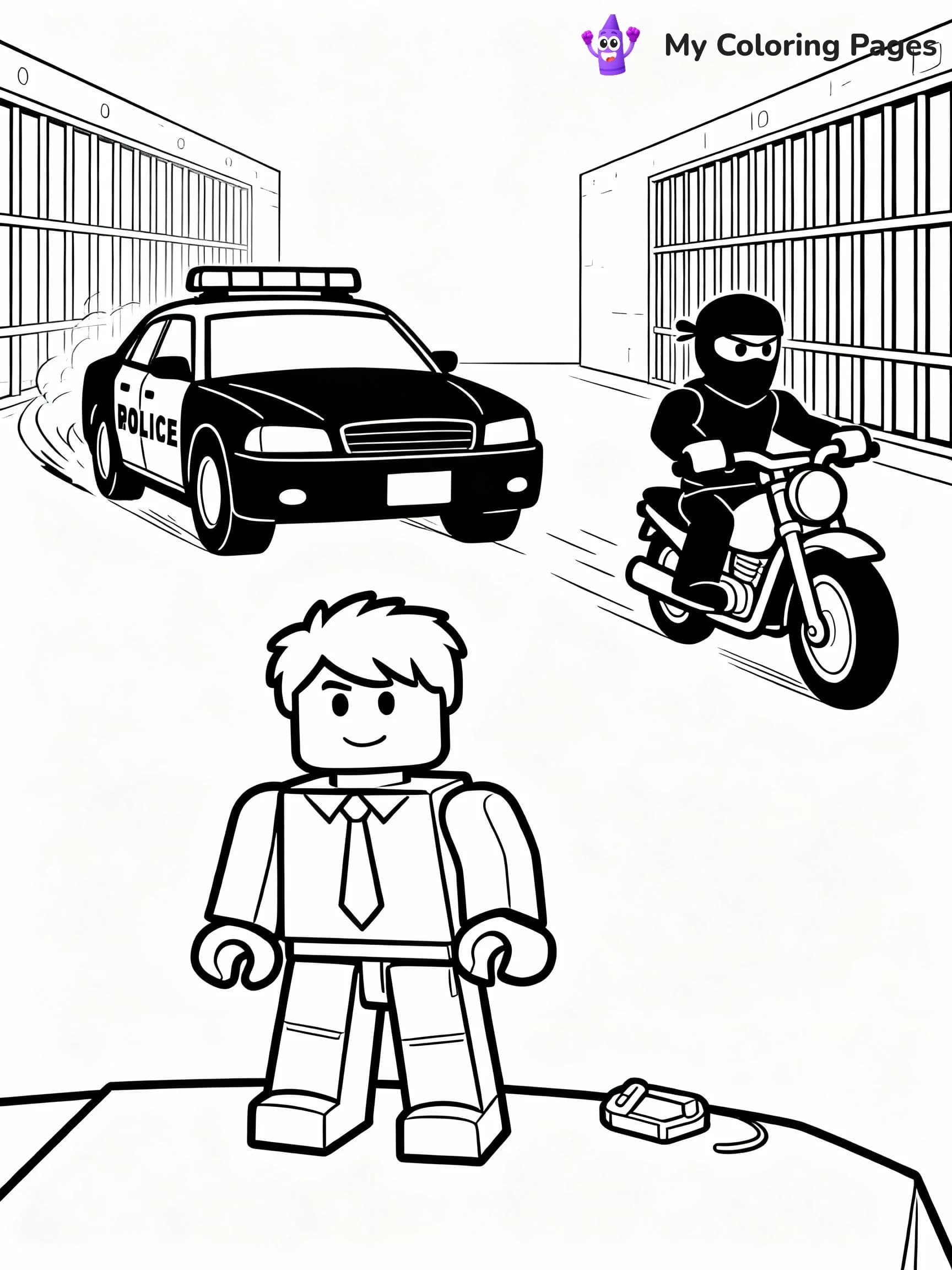 Roblox Coloring Pages - 21
