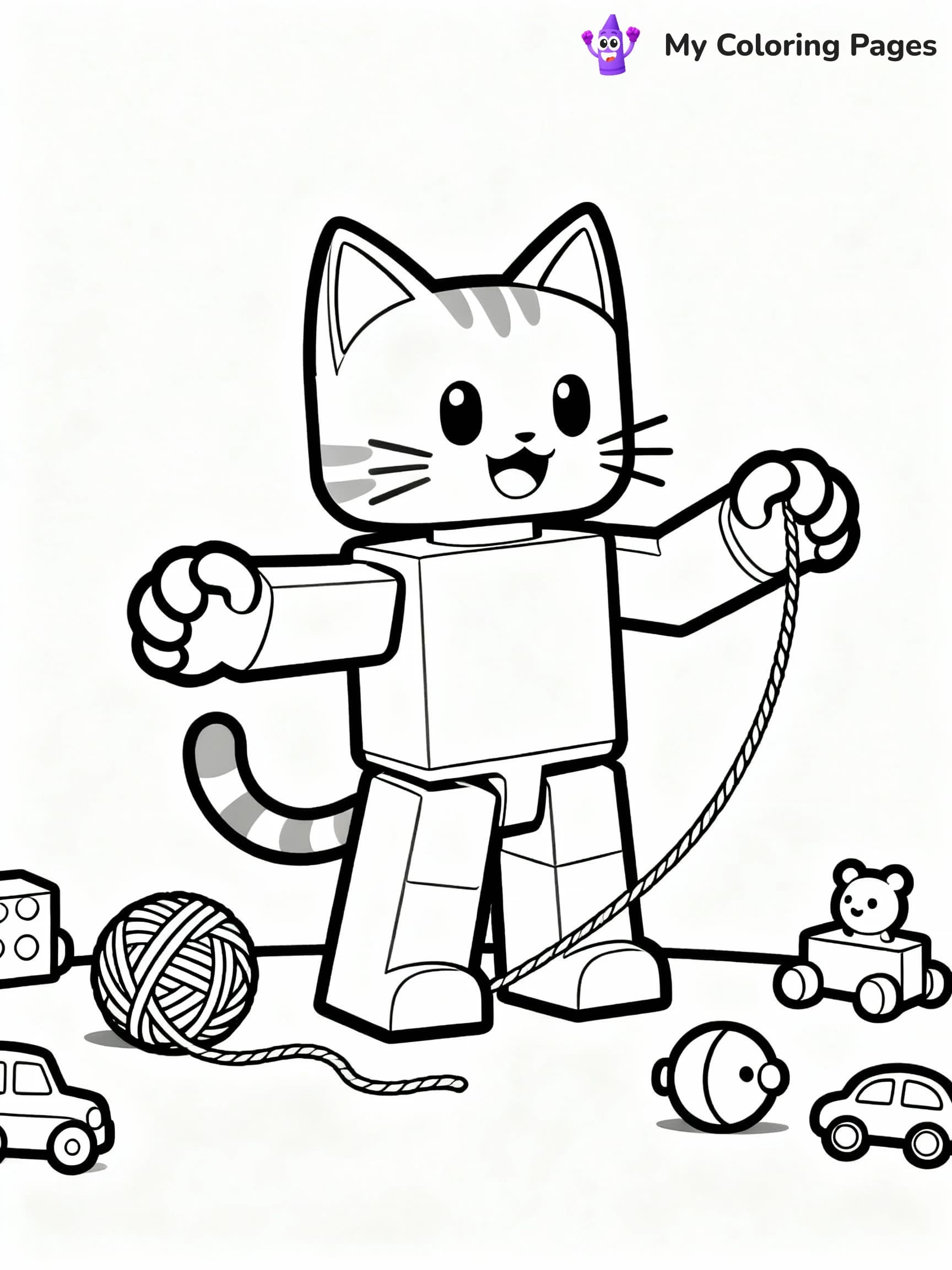 Roblox Coloring Pages - 17