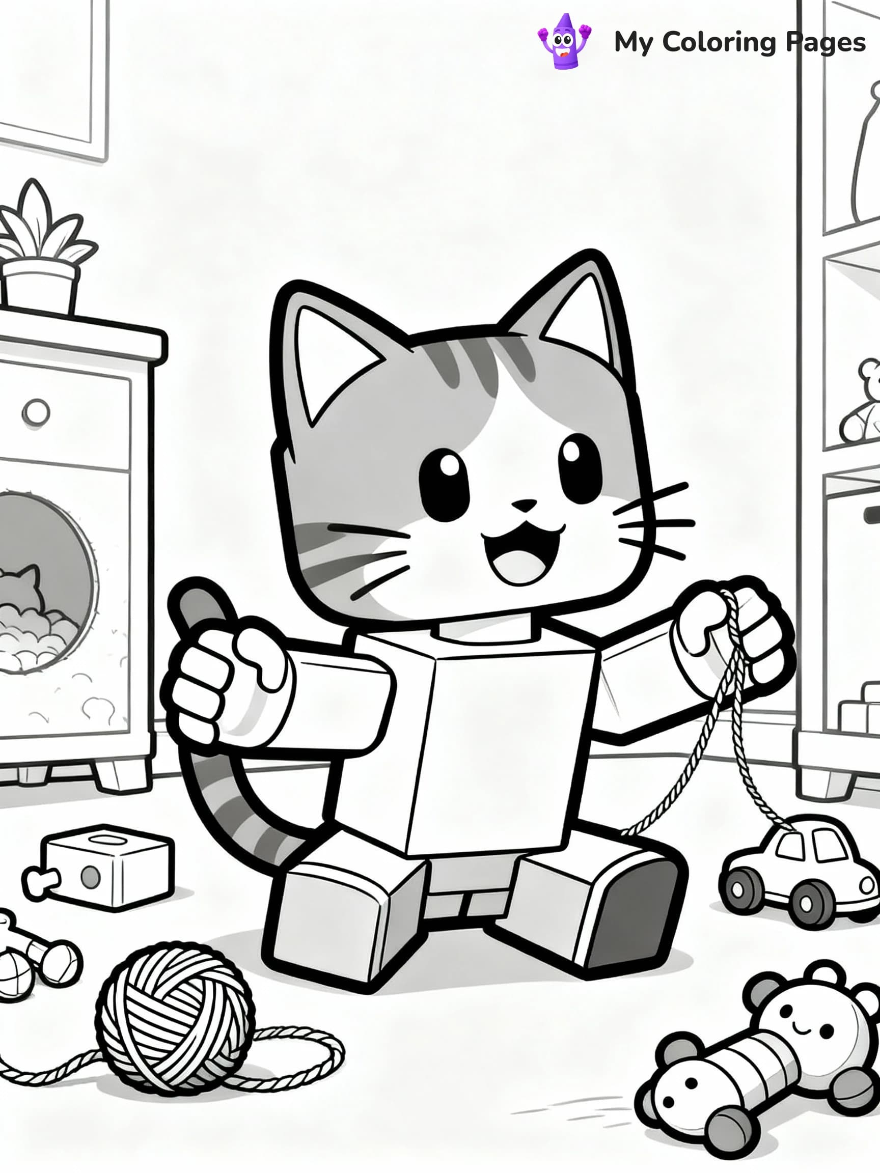 Roblox Coloring Pages - 15