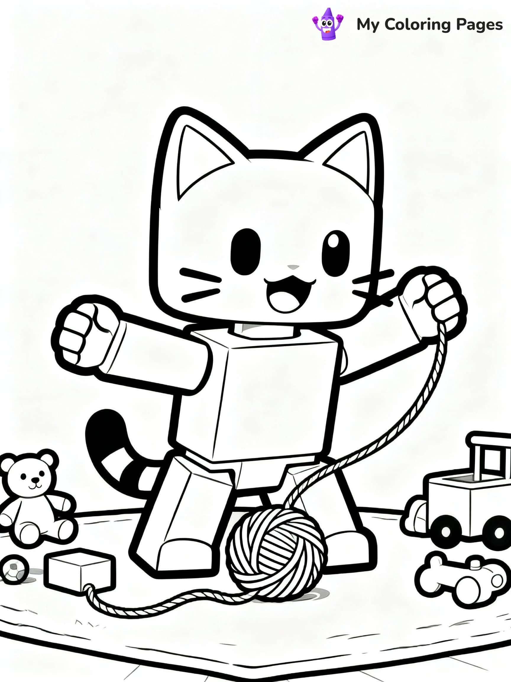 Roblox Coloring Pages - 12