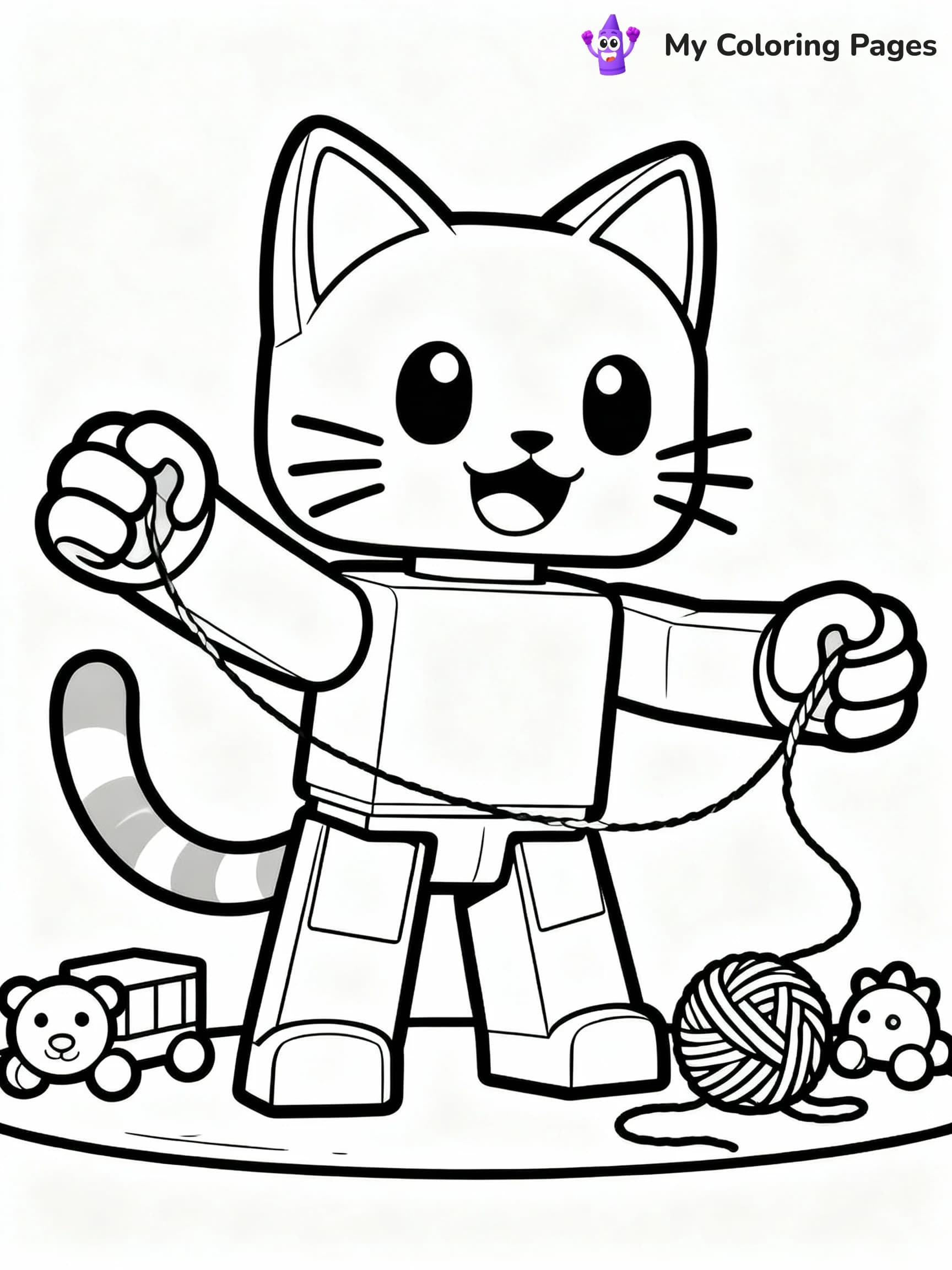 Roblox Coloring Pages - 11