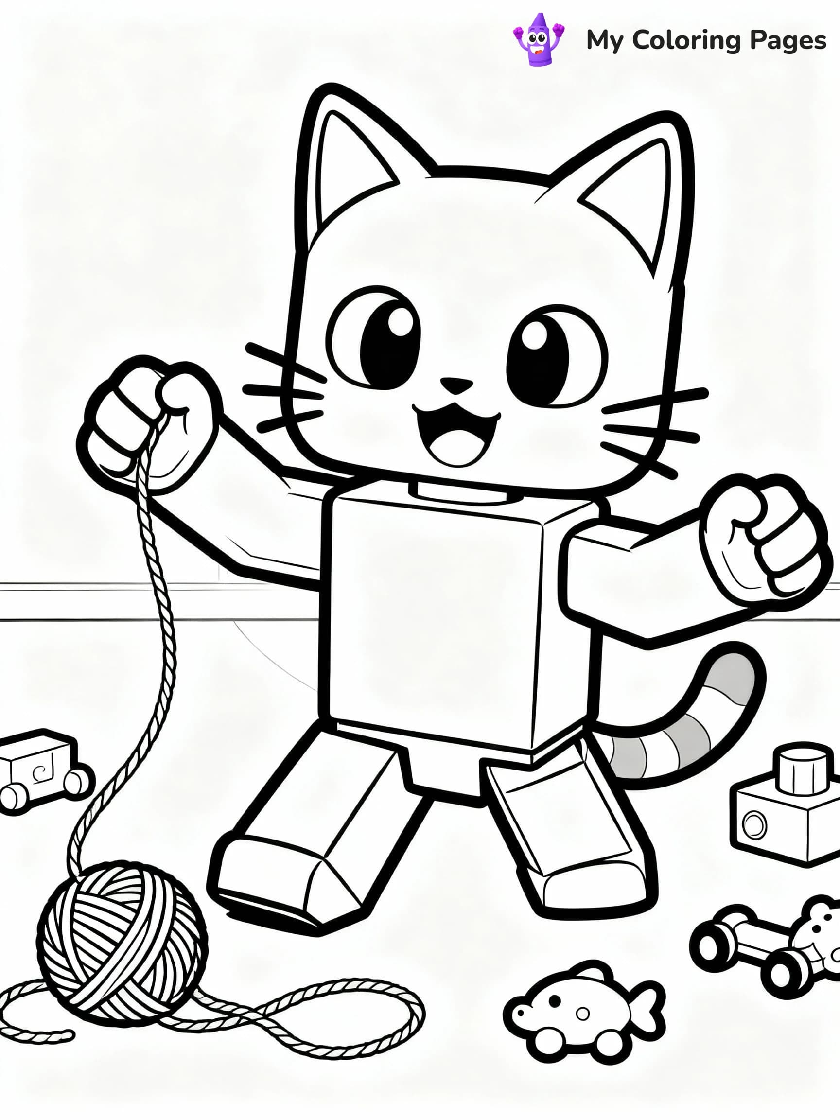 Roblox Coloring Pages - 8