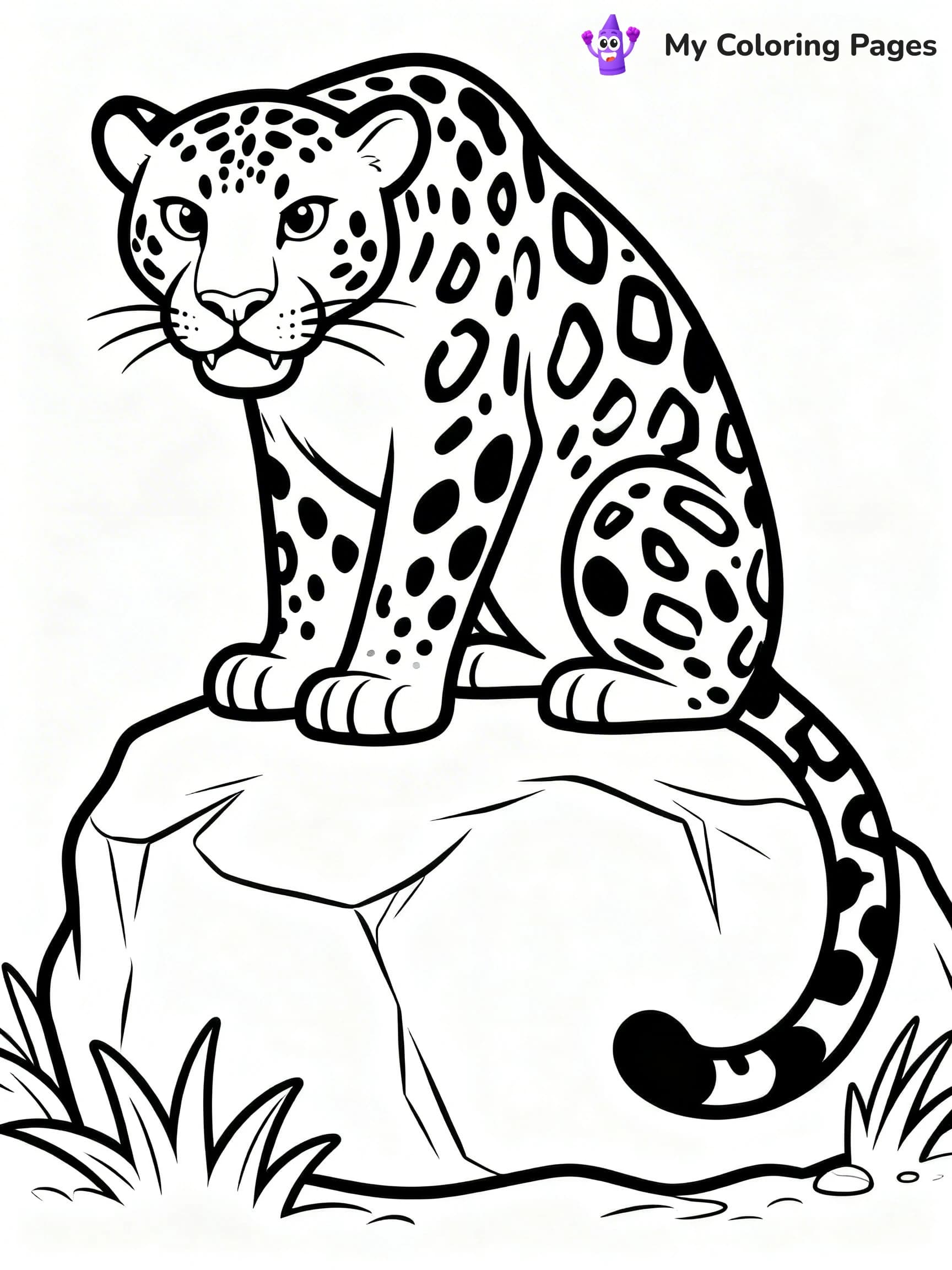 Jaguar Coloring Pages - 23