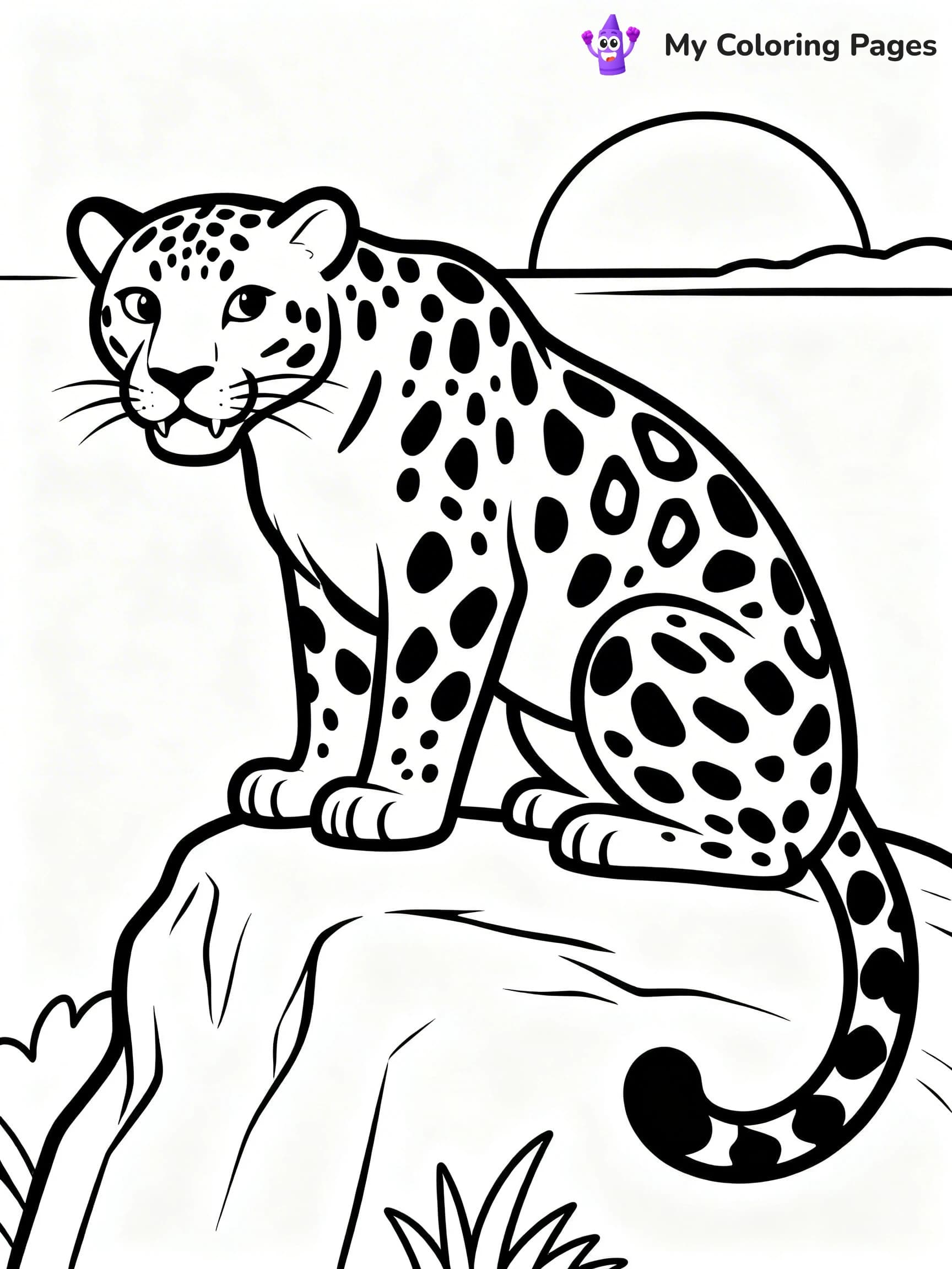 Jaguar Coloring Pages - 22