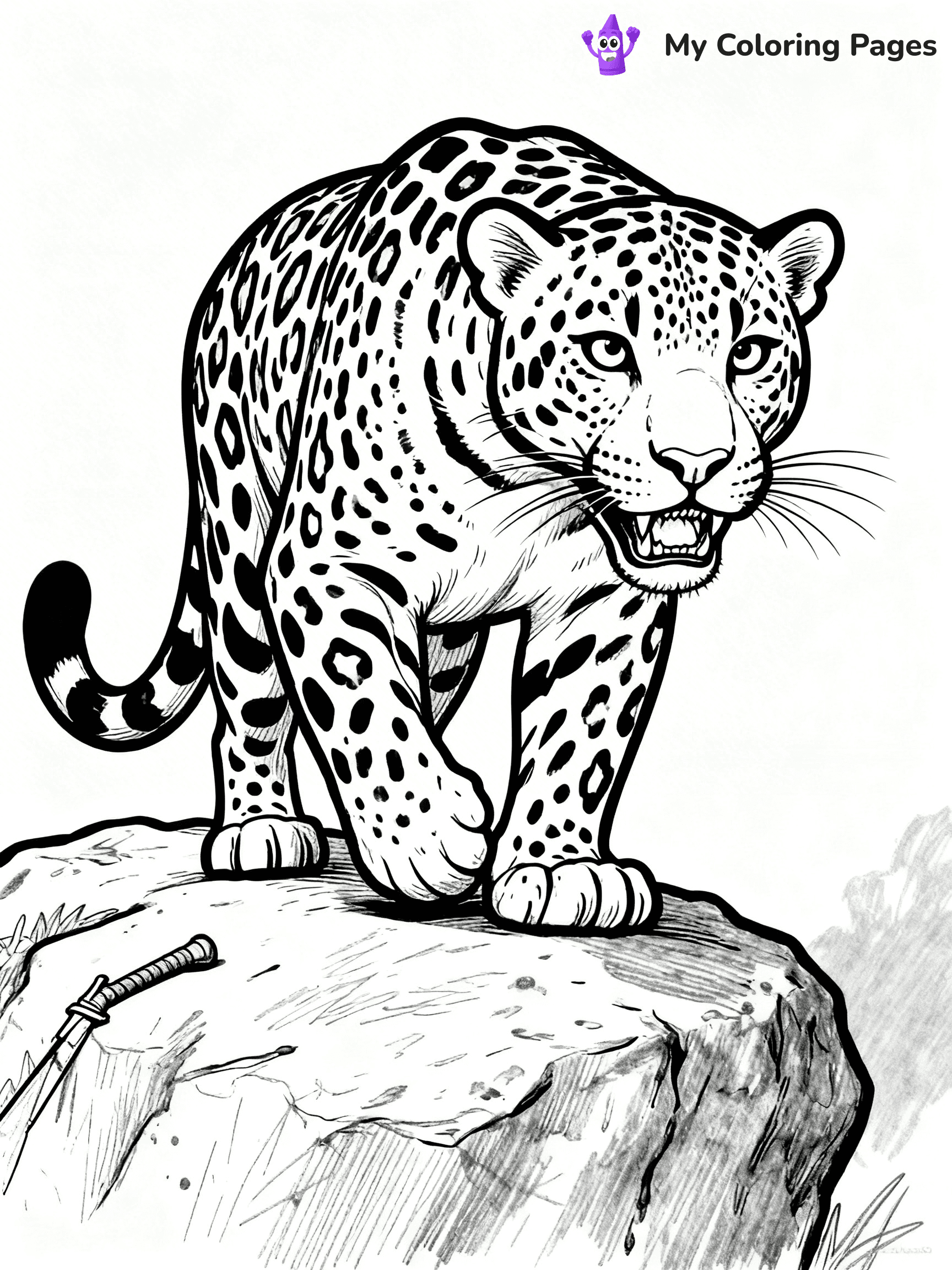 Jaguar Coloring Pages - 21