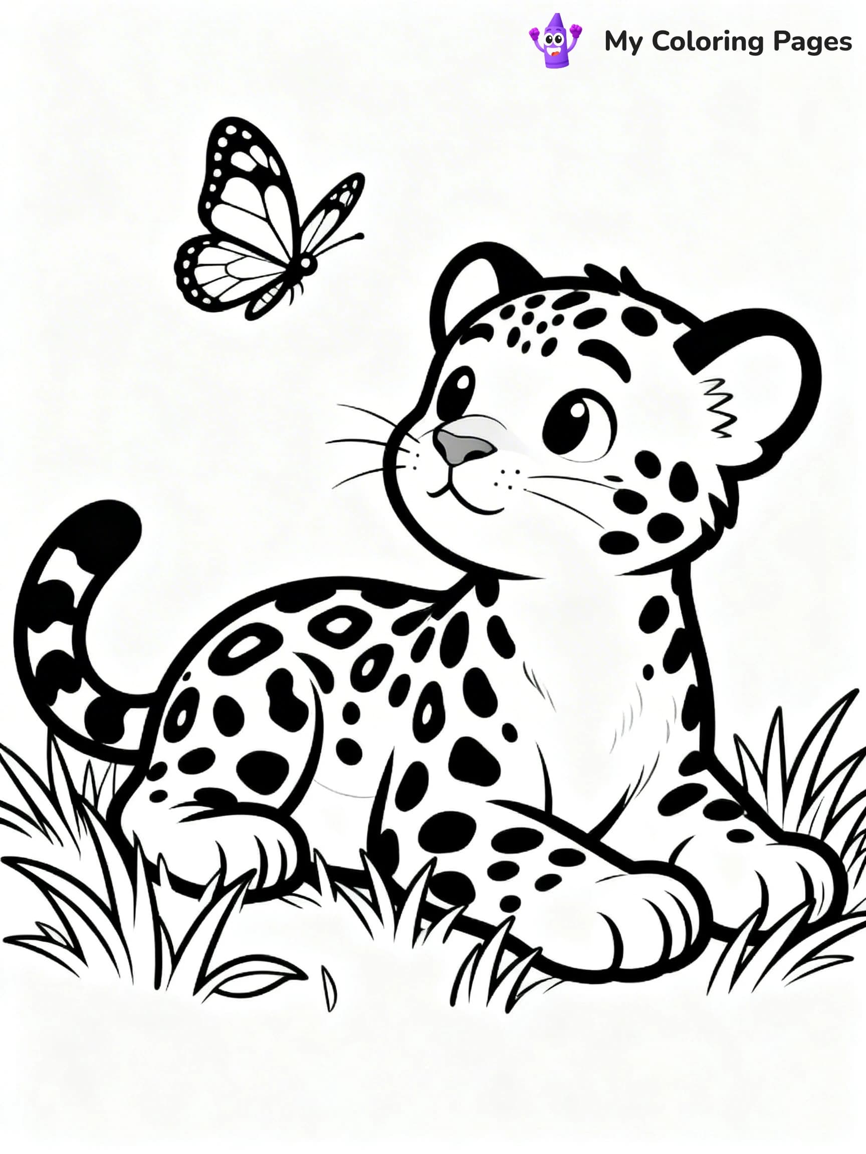 Jaguar Coloring Pages - 1