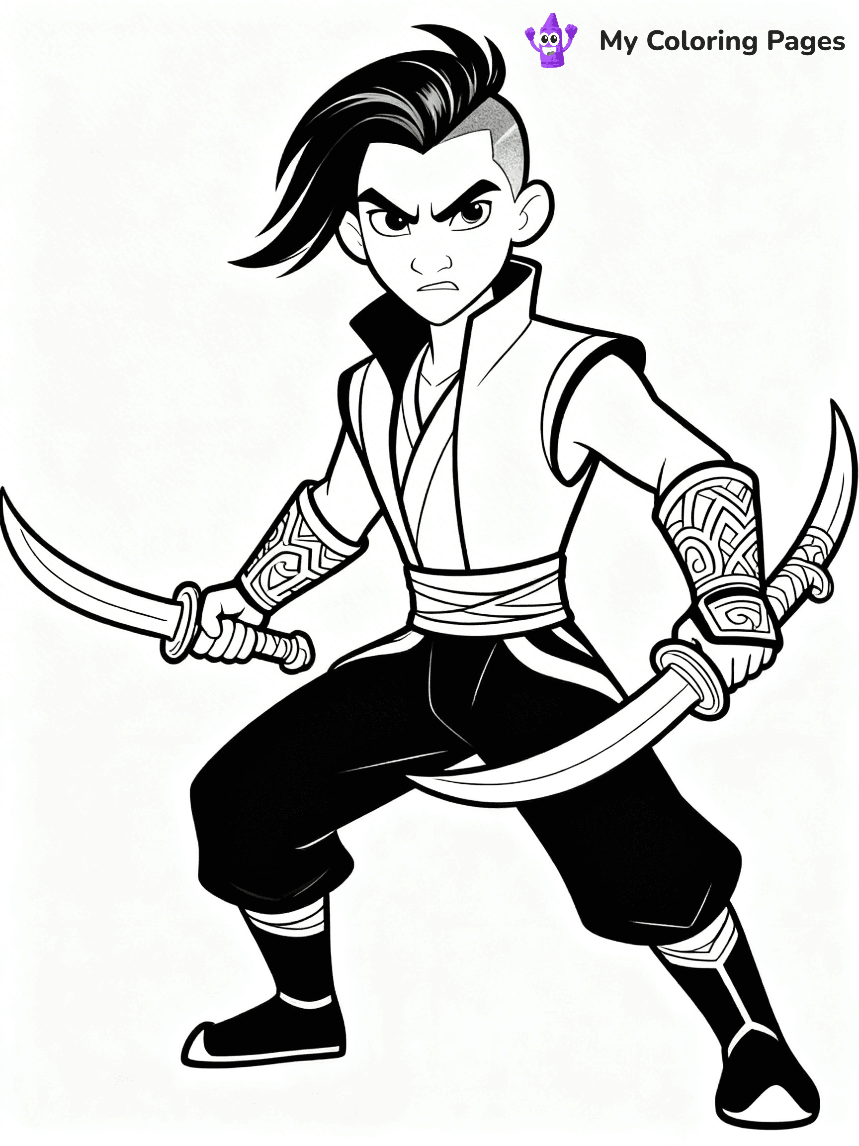 Raya And The Last Dragon Coloring Pages - 1