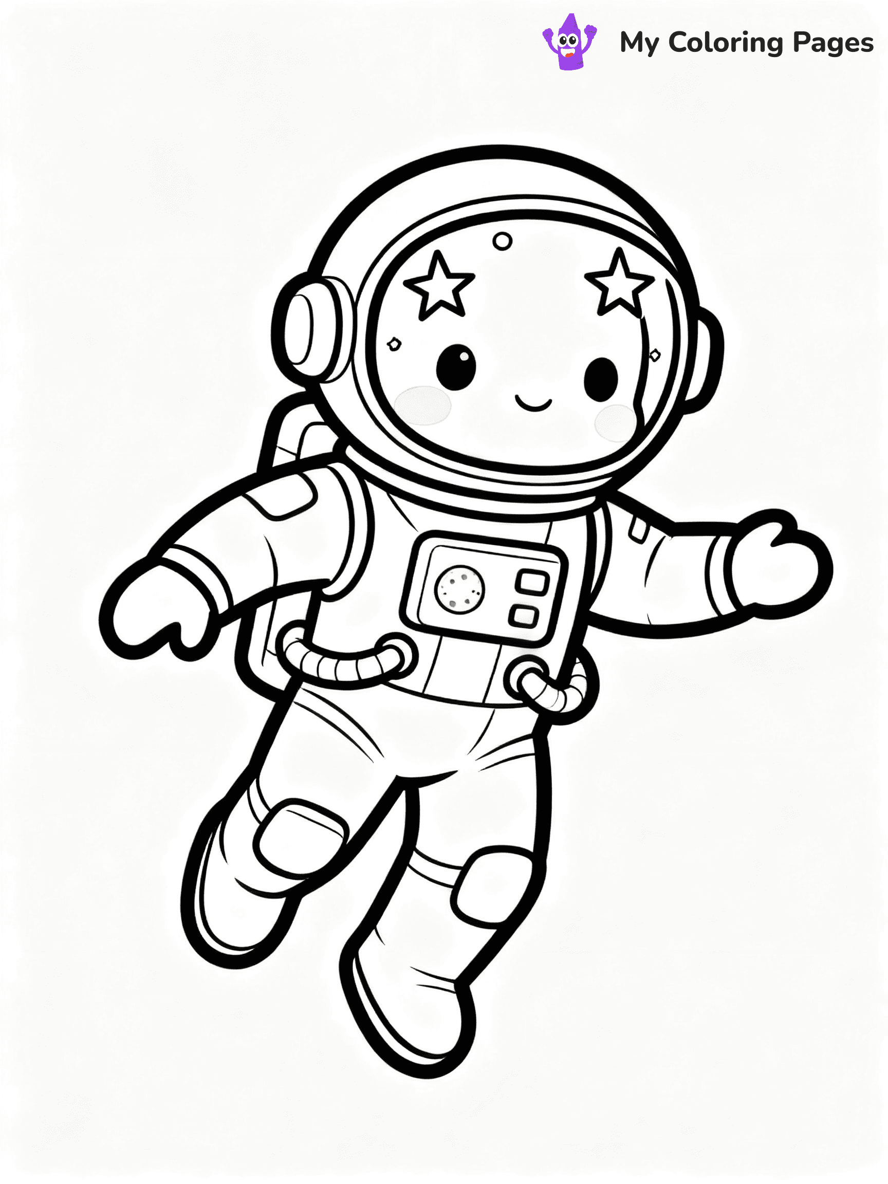 Moon Coloring Pages - 24