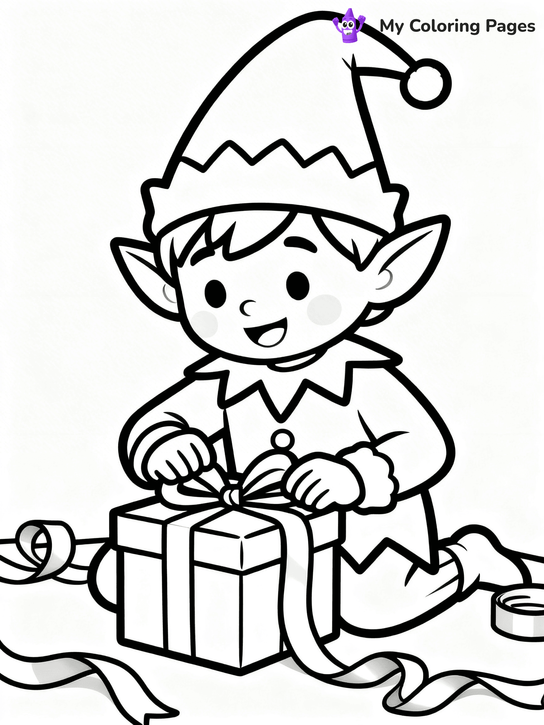 Detailed Christmas Coloring Pages - 81