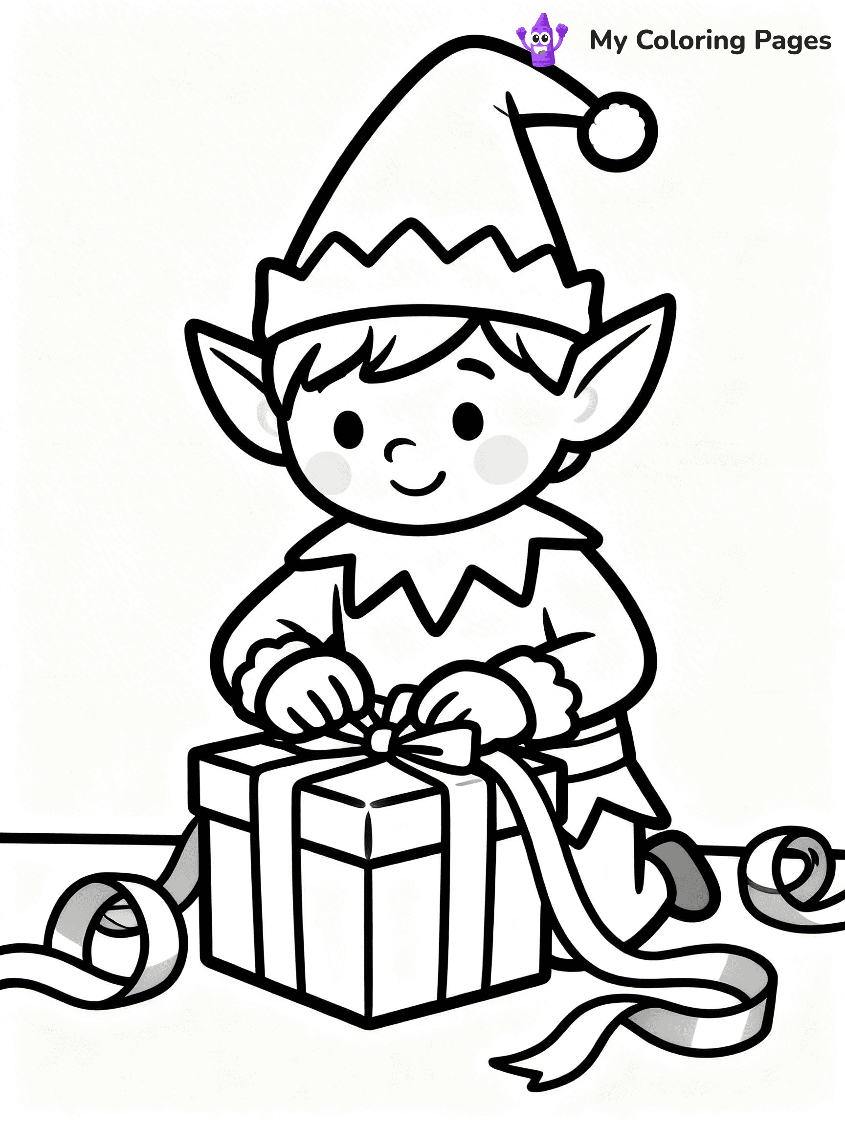 Detailed Christmas Coloring Pages - 80
