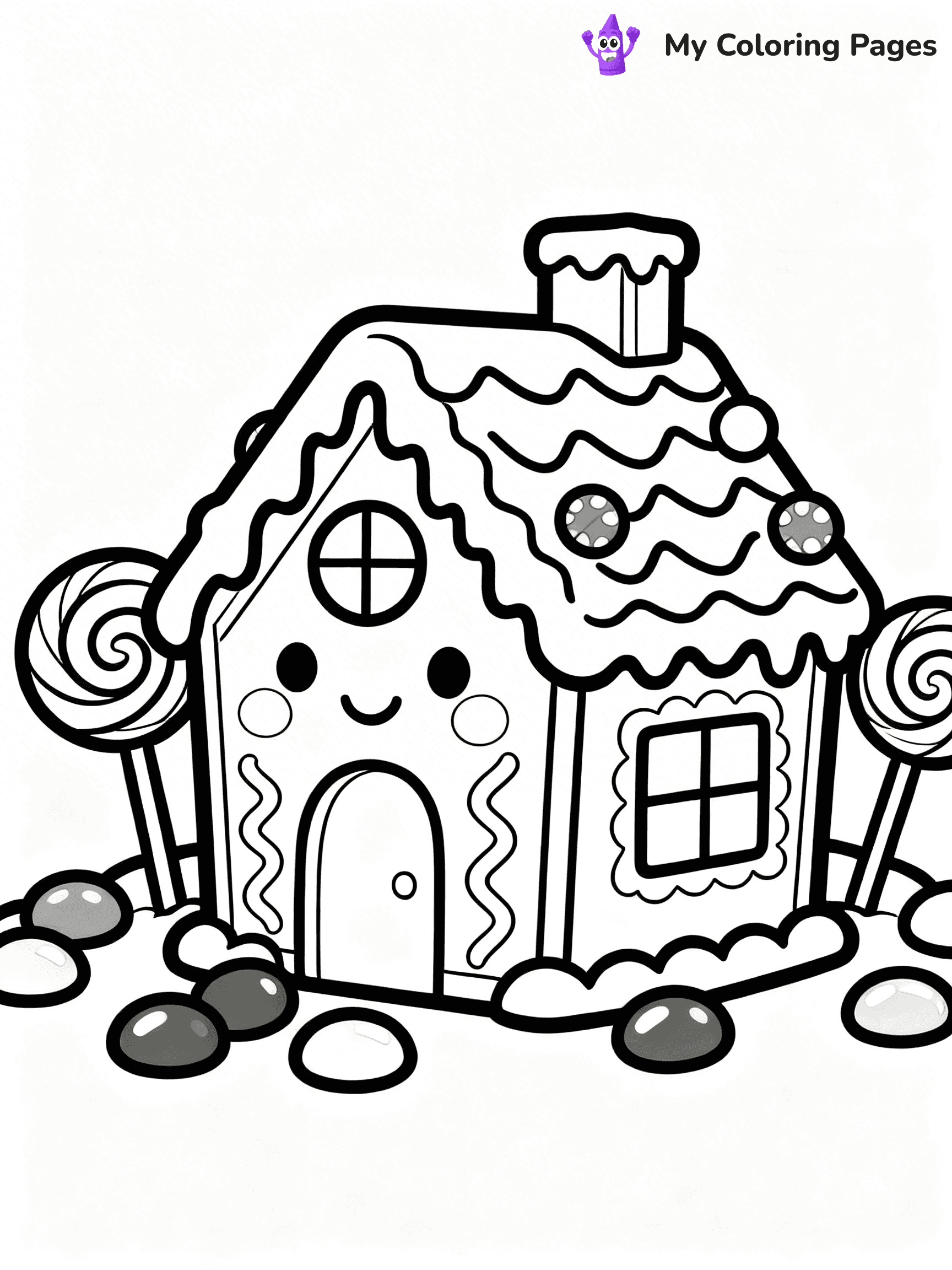 Detailed Christmas Coloring Pages - 70