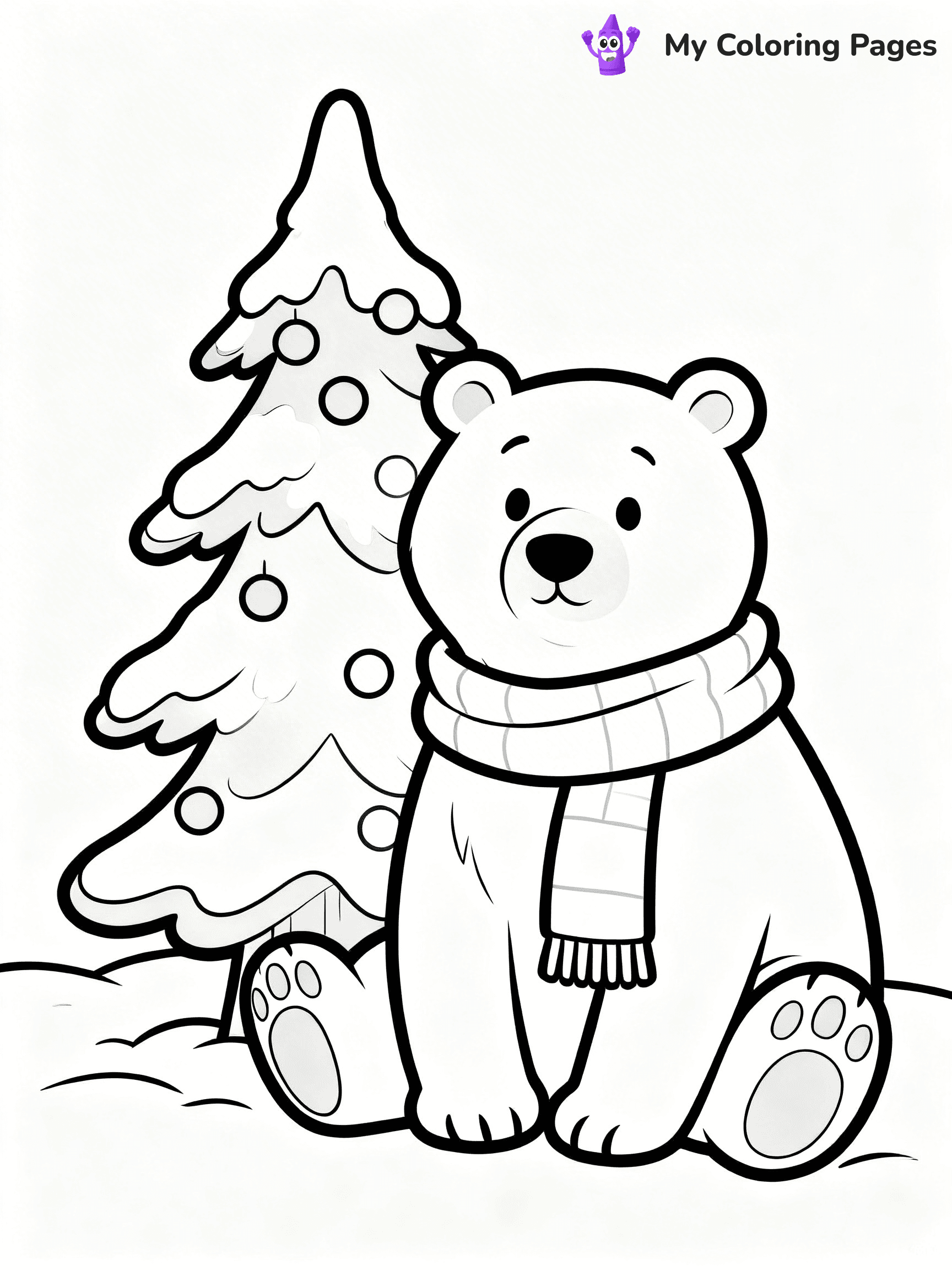 Detailed Christmas Coloring Pages - 45