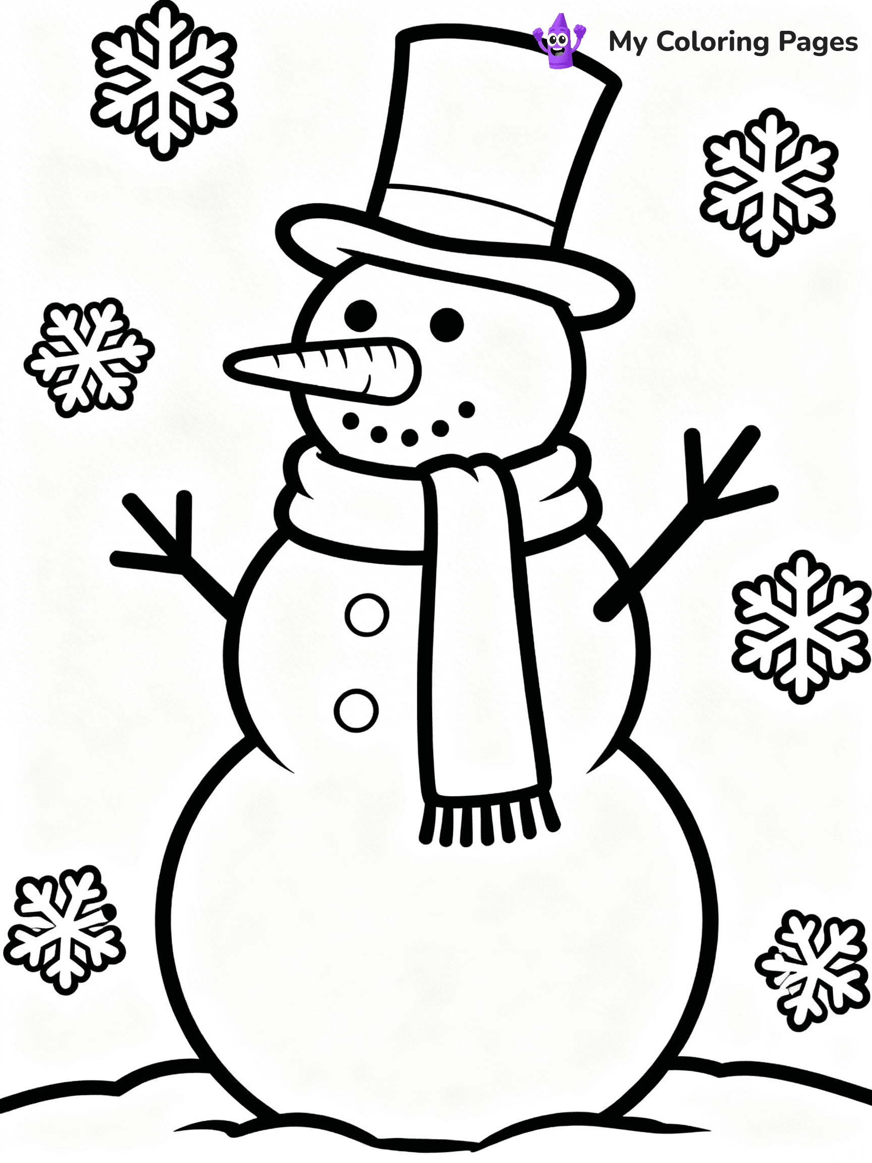Detailed Christmas Coloring Pages - 36