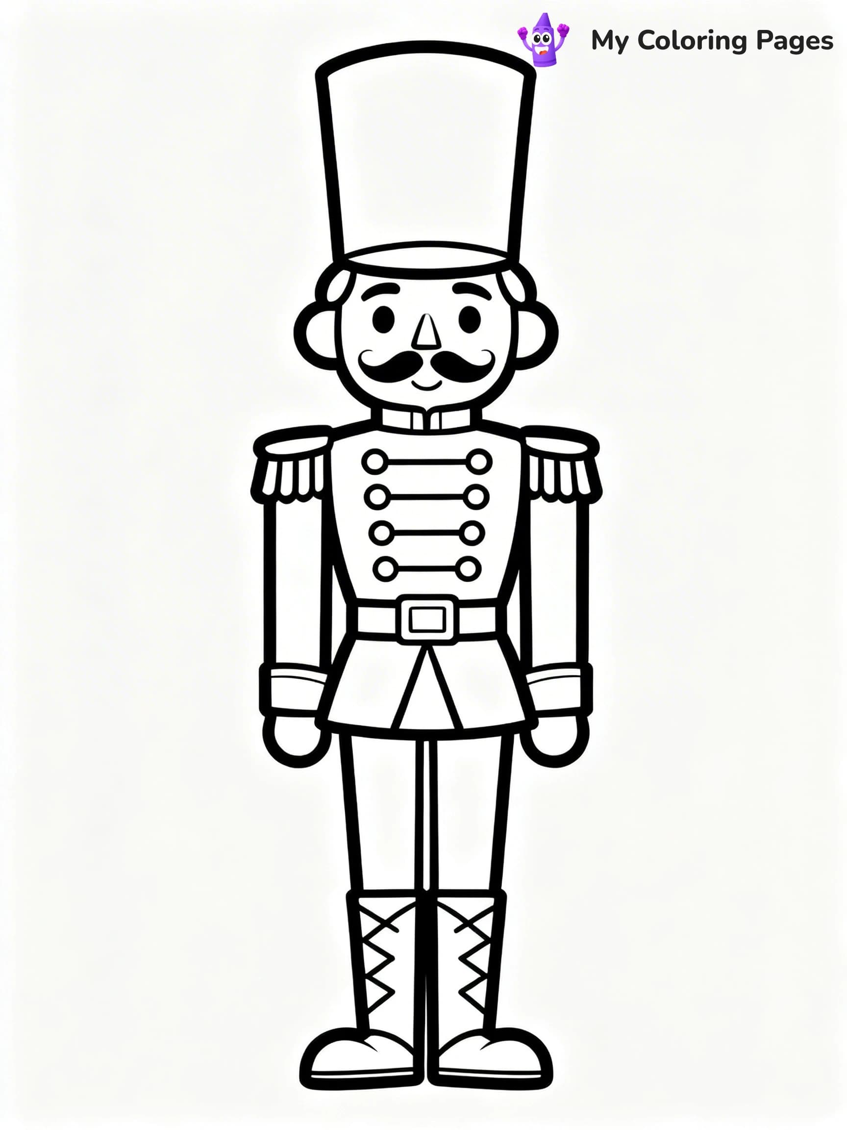 Detailed Christmas Coloring Pages - 23