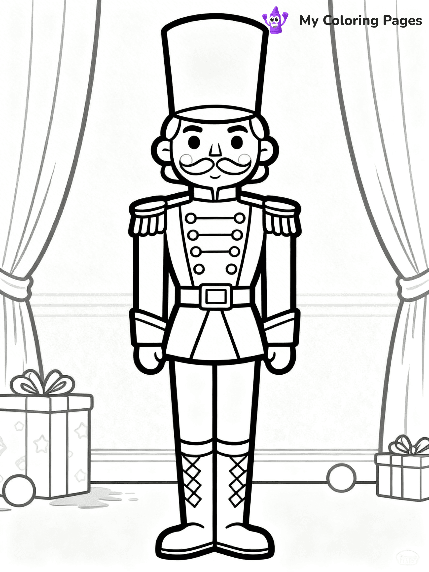 Detailed Christmas Coloring Pages - 21