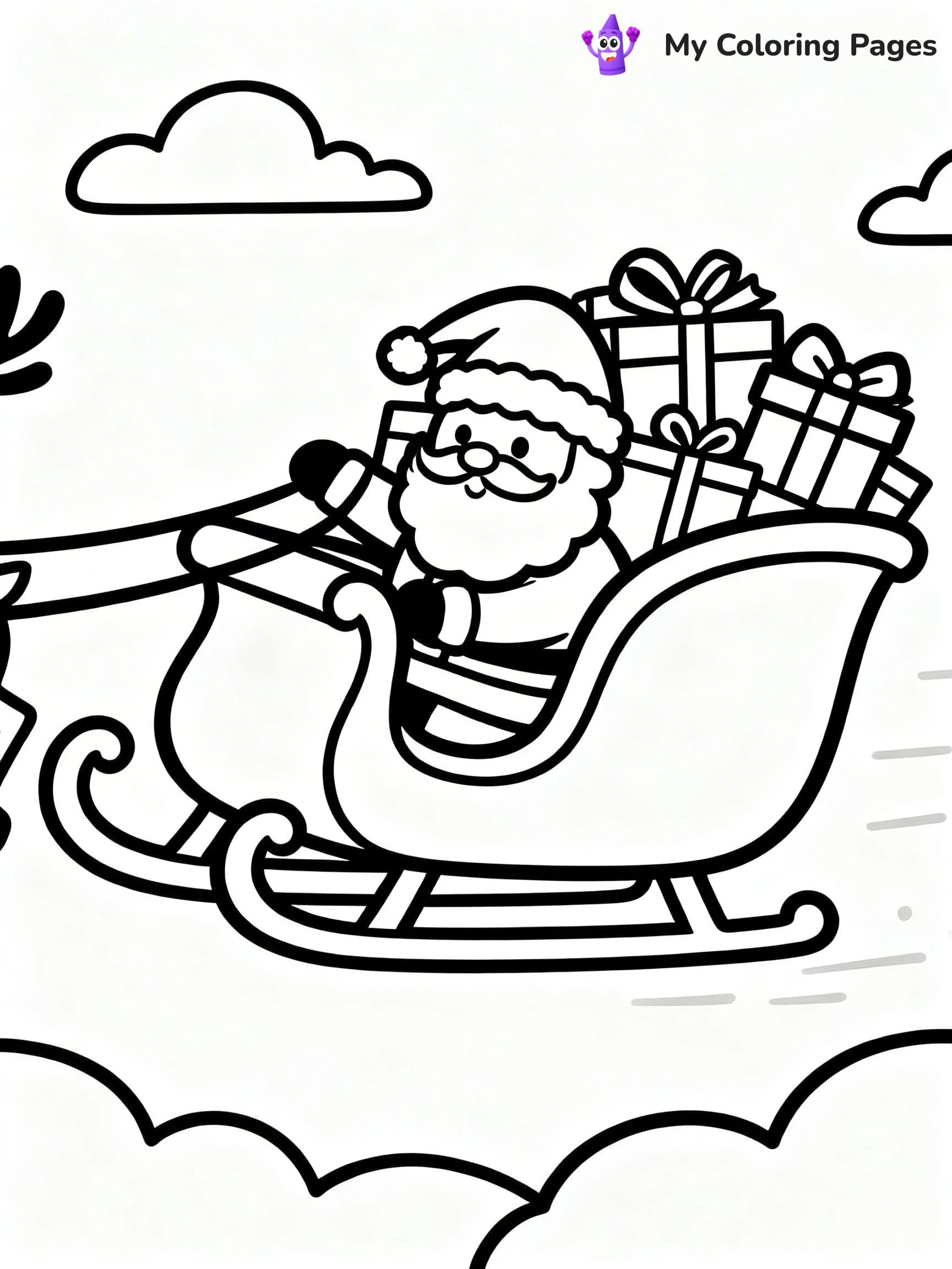 Detailed Christmas Coloring Pages - 16