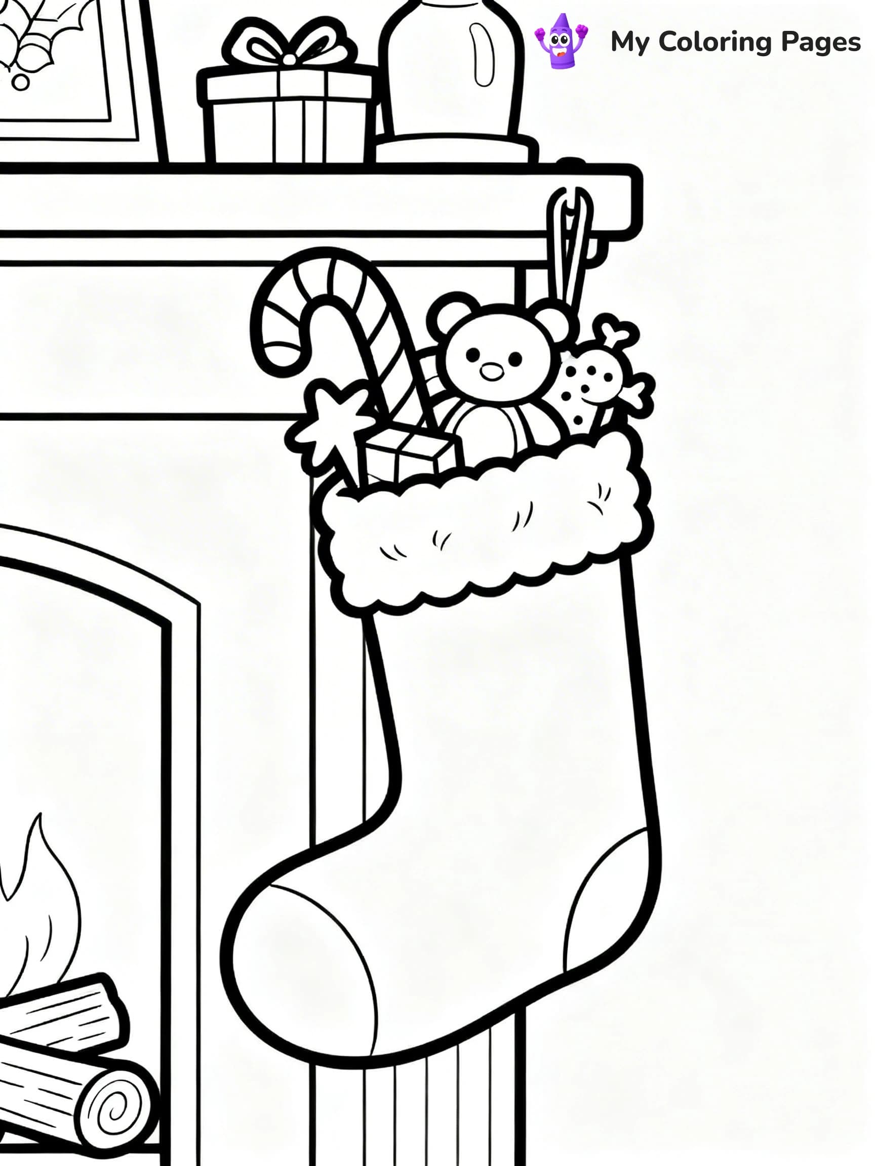 Detailed Christmas Coloring Pages - 5