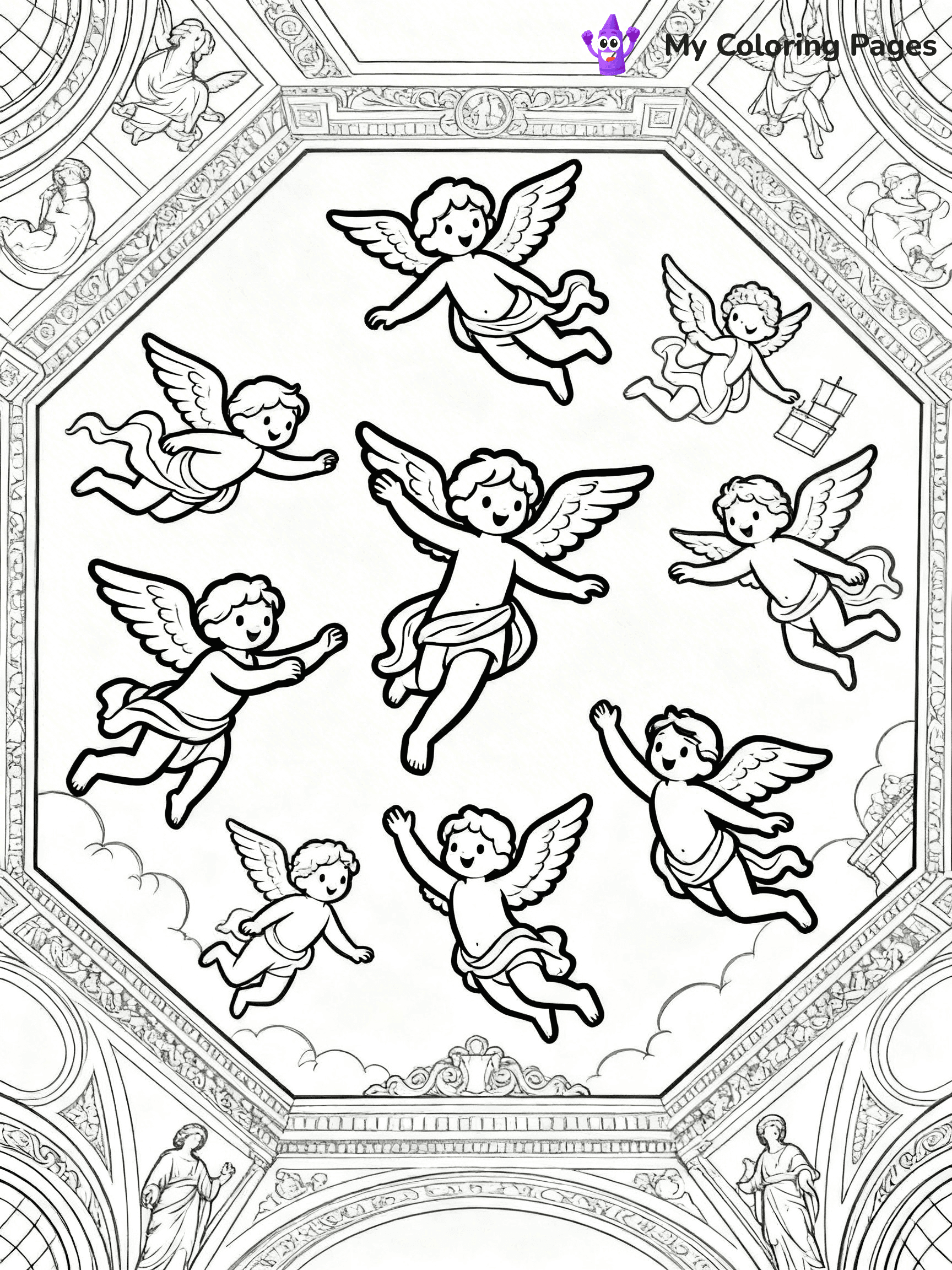 Michelangelo Coloring Pages - 20