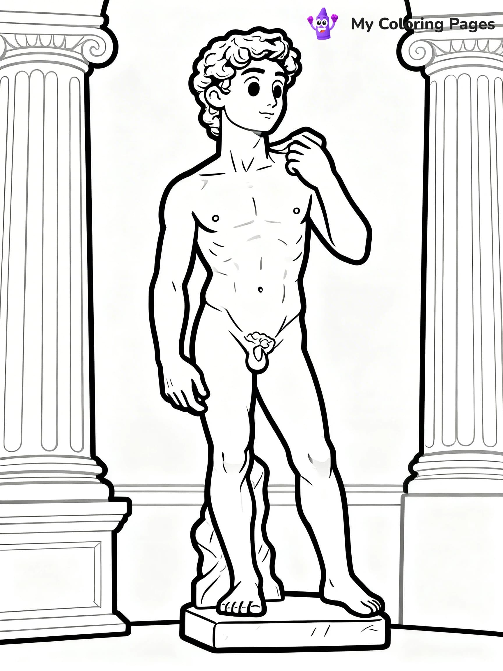 Michelangelo Coloring Pages - 19