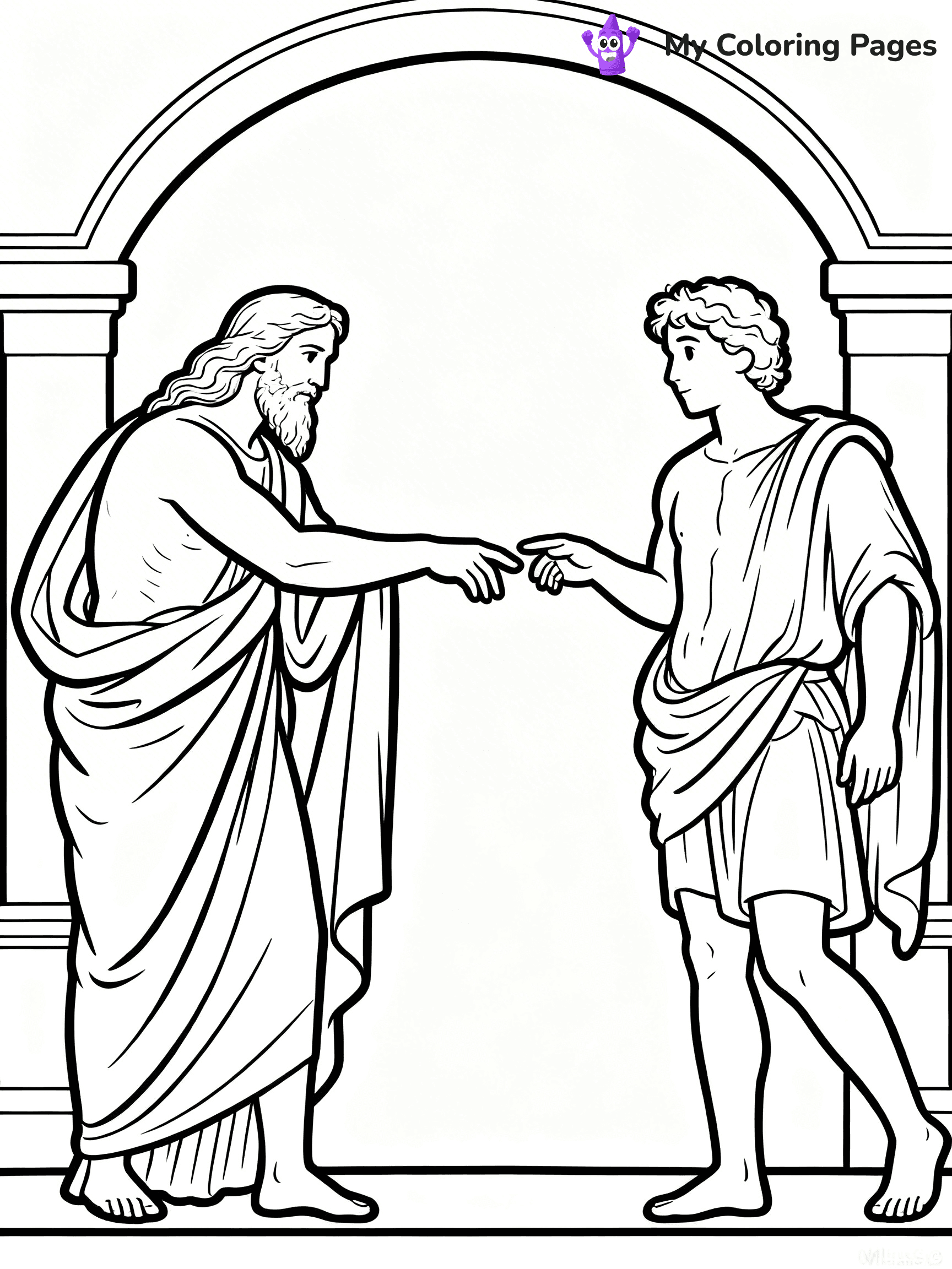 Michelangelo Coloring Pages - 13