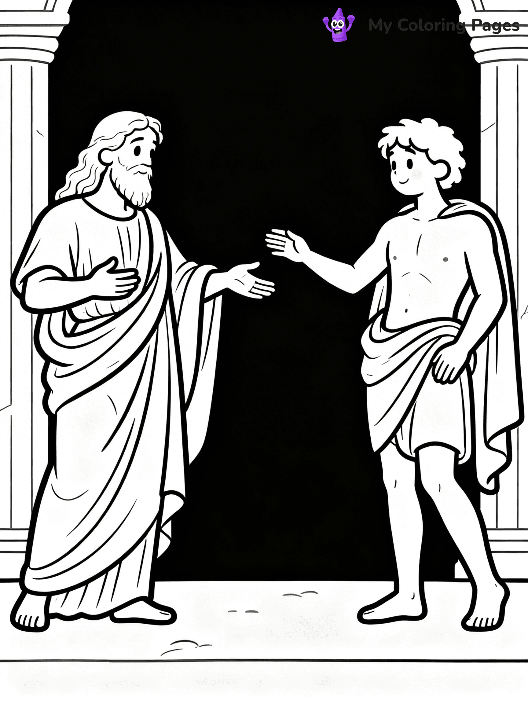 Michelangelo Coloring Pages - 10