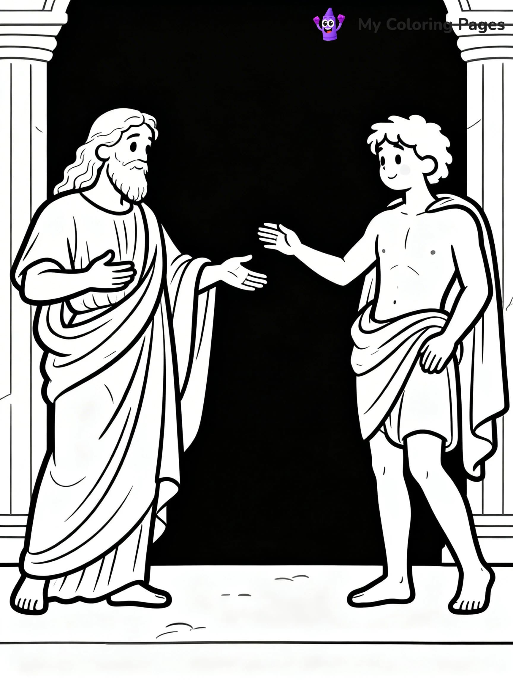 Michelangelo Coloring Pages - 10
