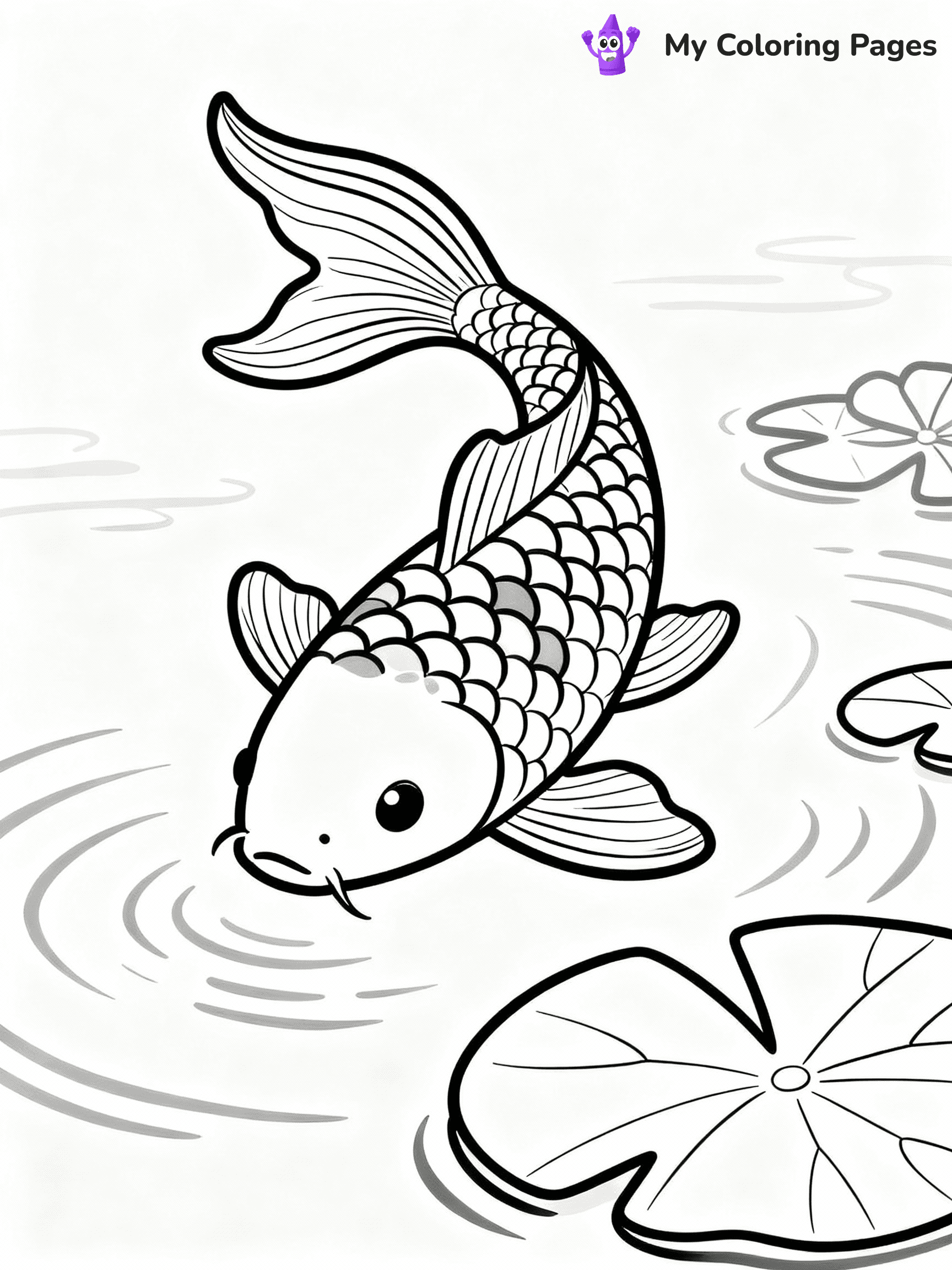 Fish Coloring Pages - 46