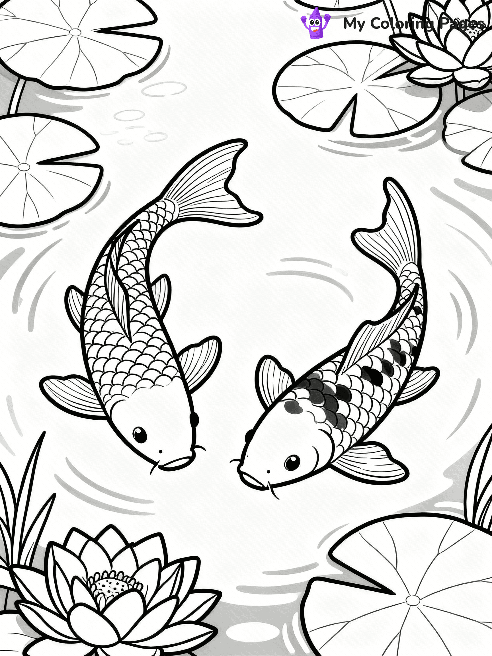 Fish Coloring Pages - 44