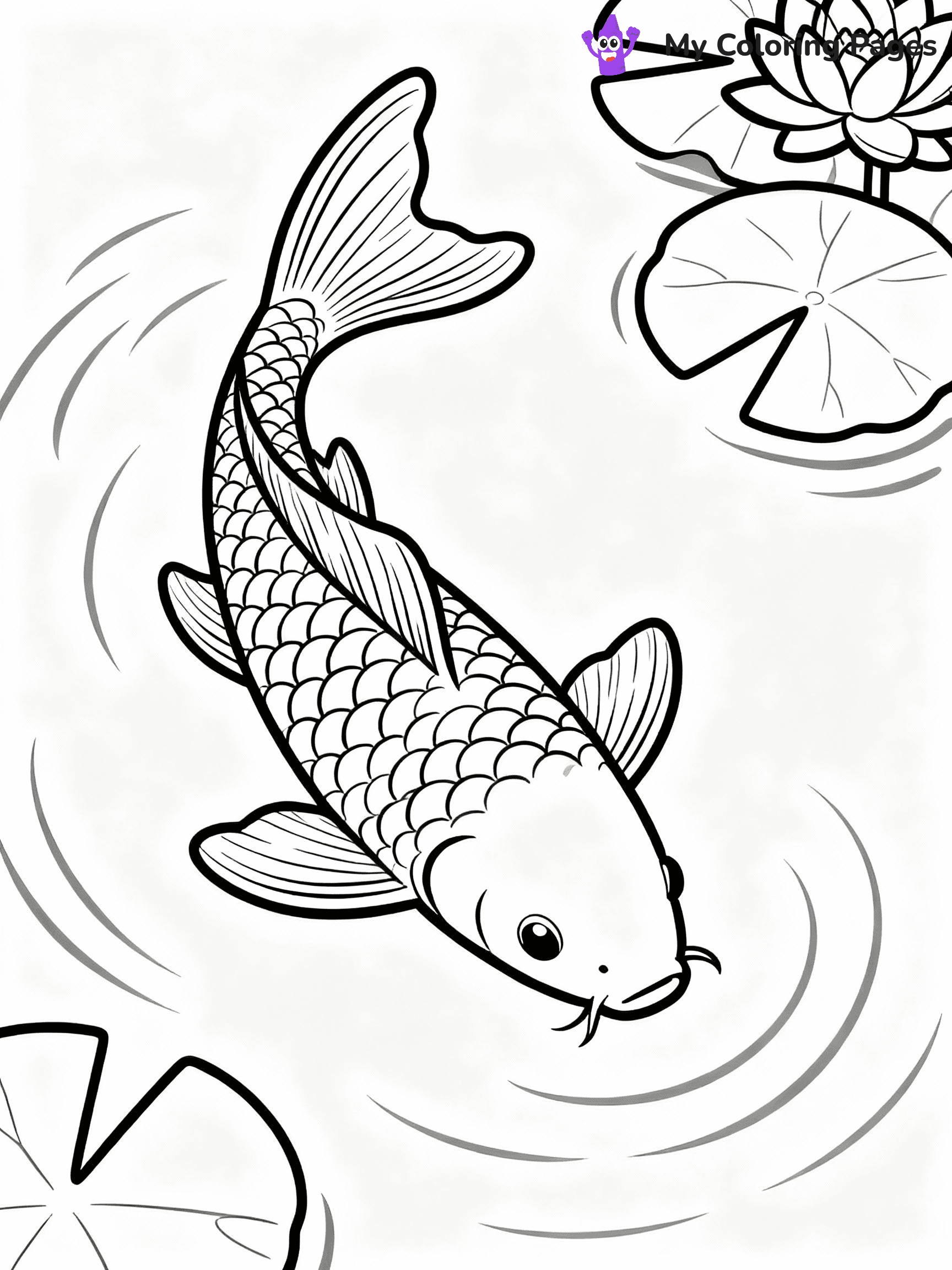 Fish Coloring Pages - 42