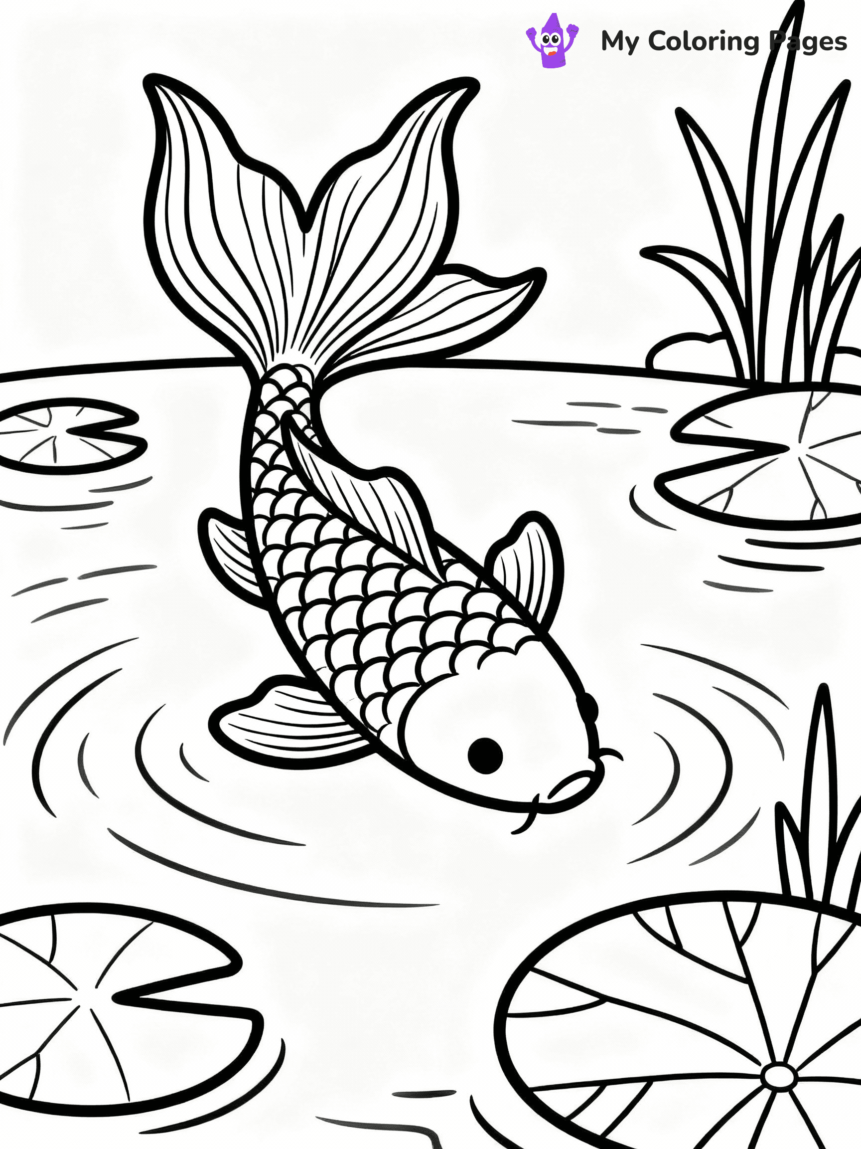 Fish Coloring Pages - 41