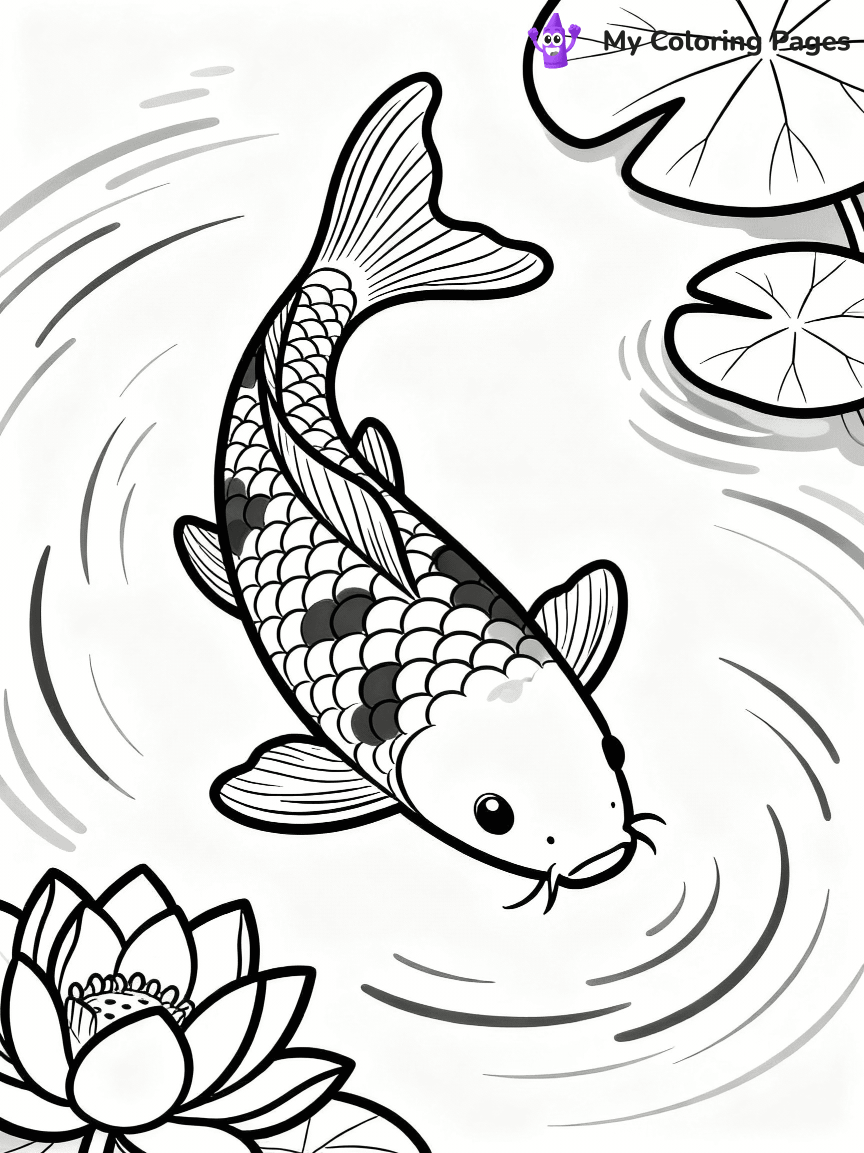 Fish Coloring Pages - 39