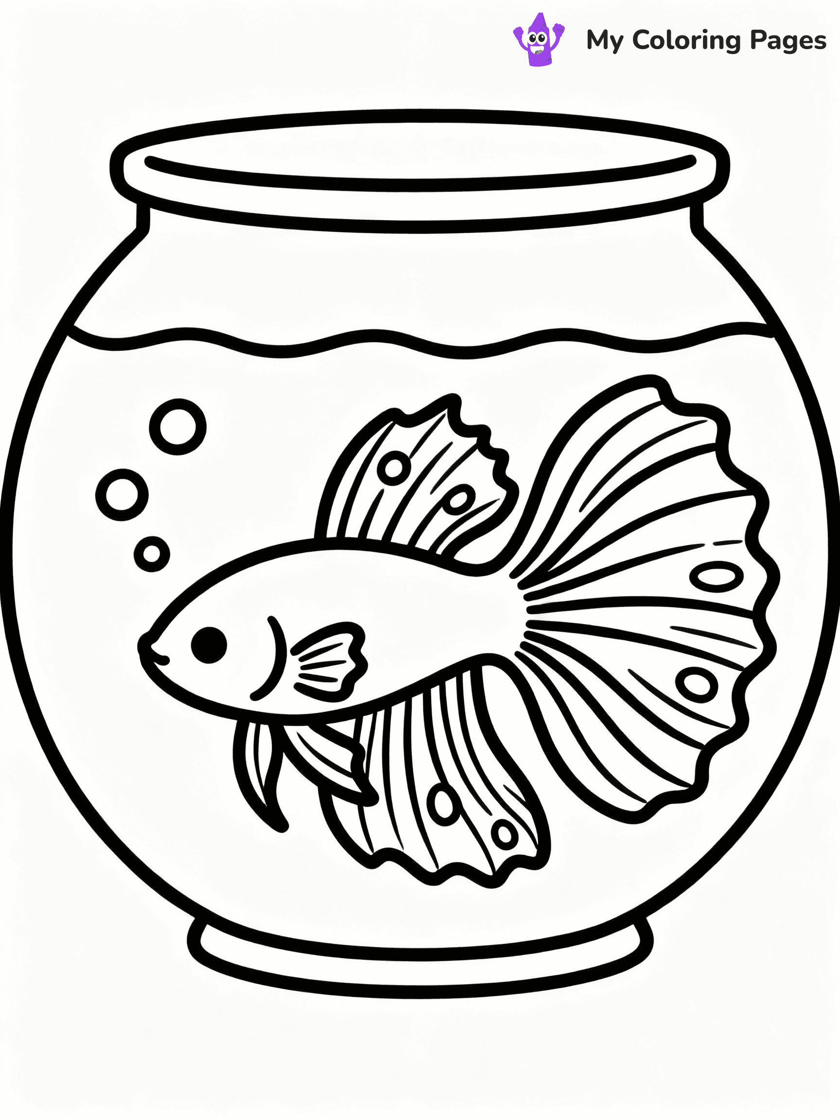 Fish Coloring Pages - 38