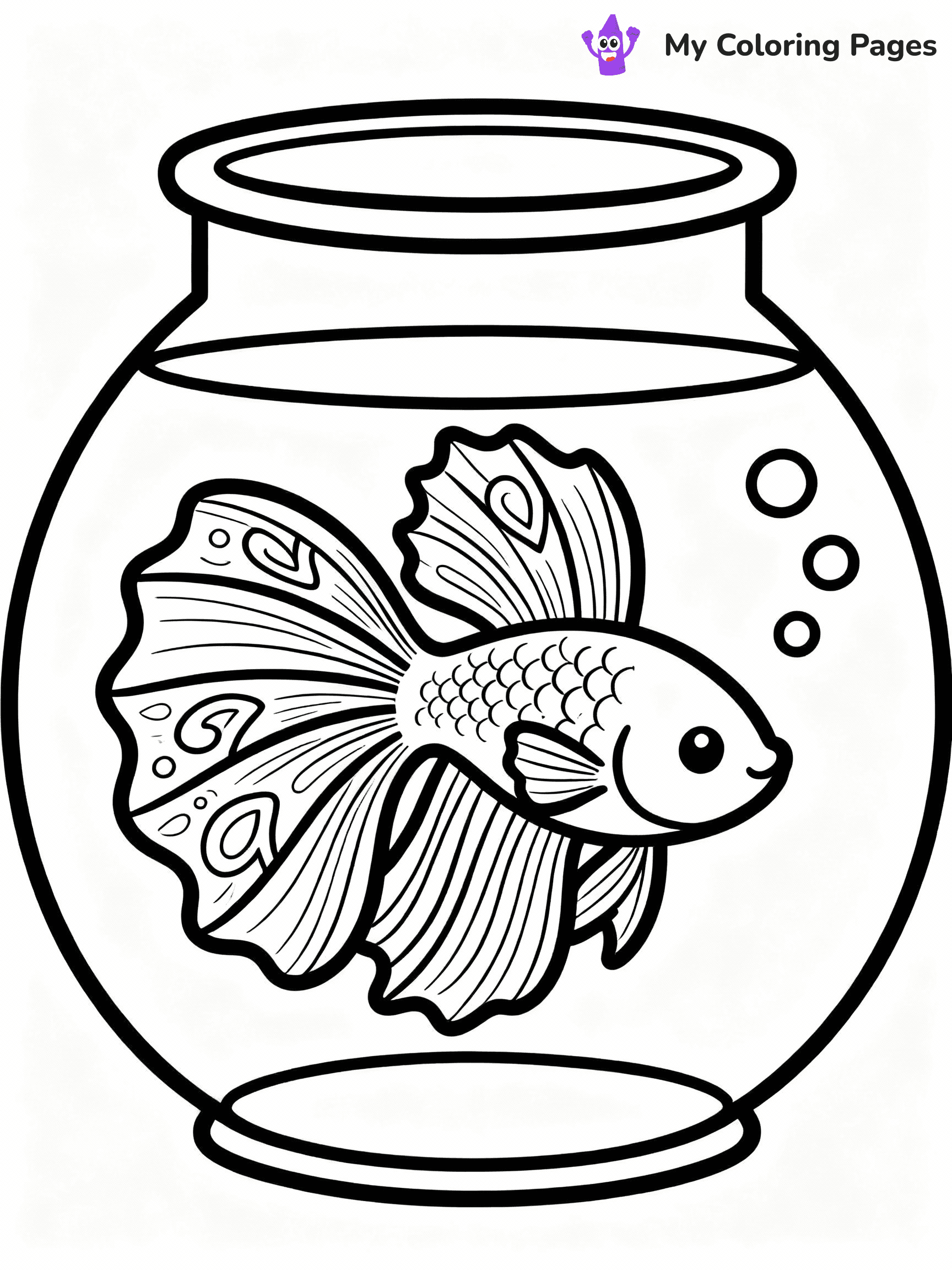 Fish Coloring Pages - 37