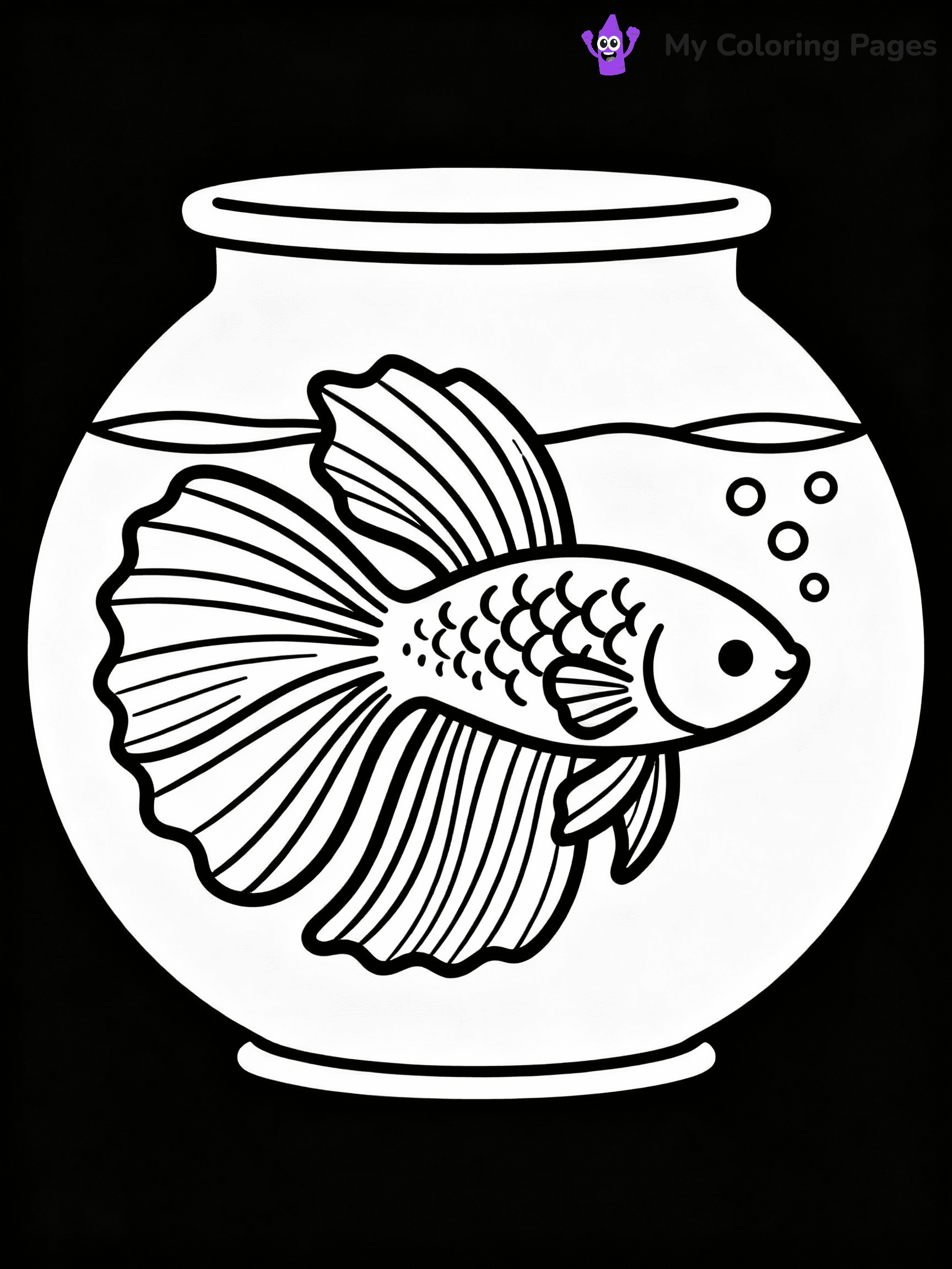 Fish Coloring Pages - 36