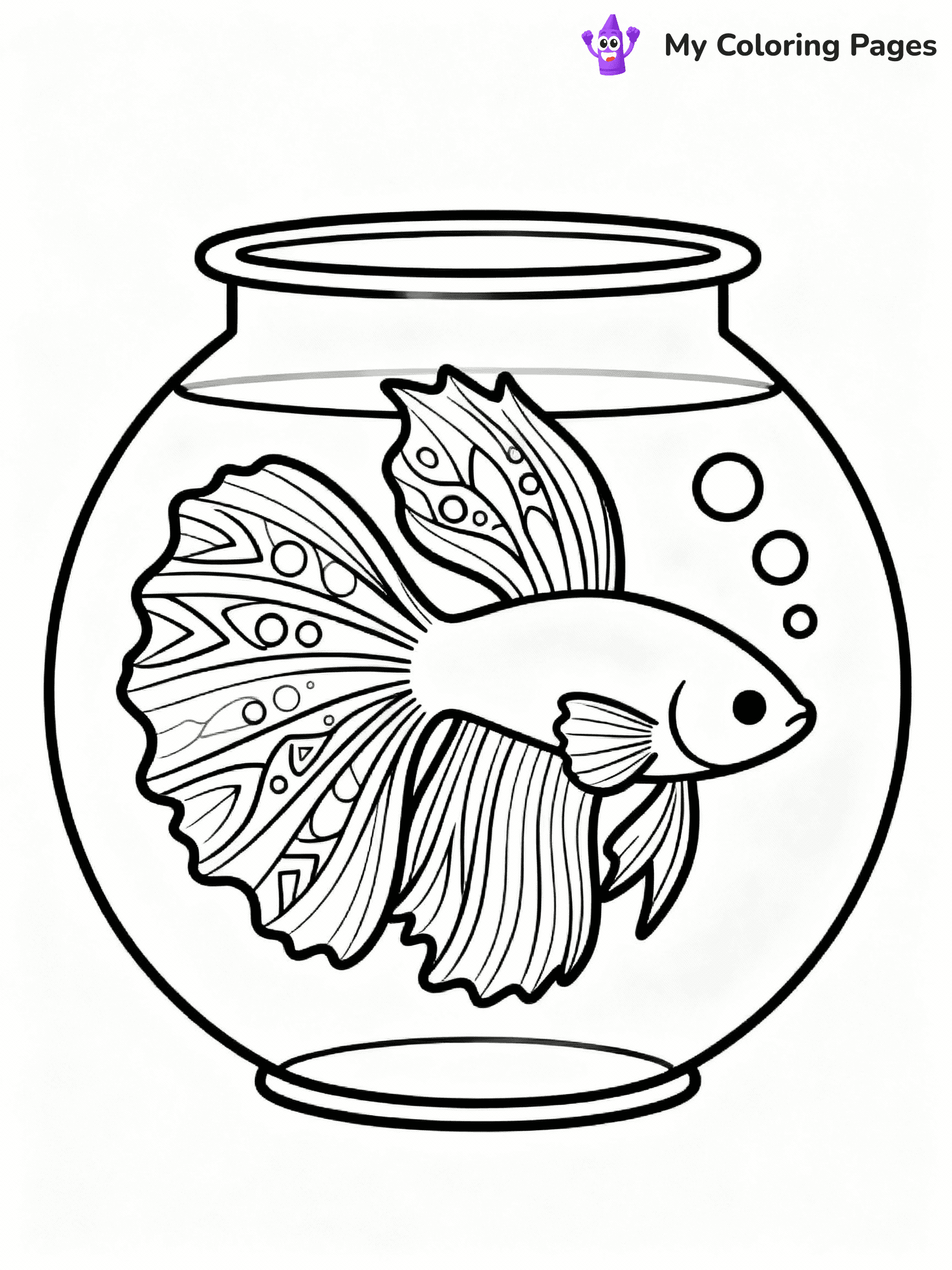 Fish Coloring Pages - 34